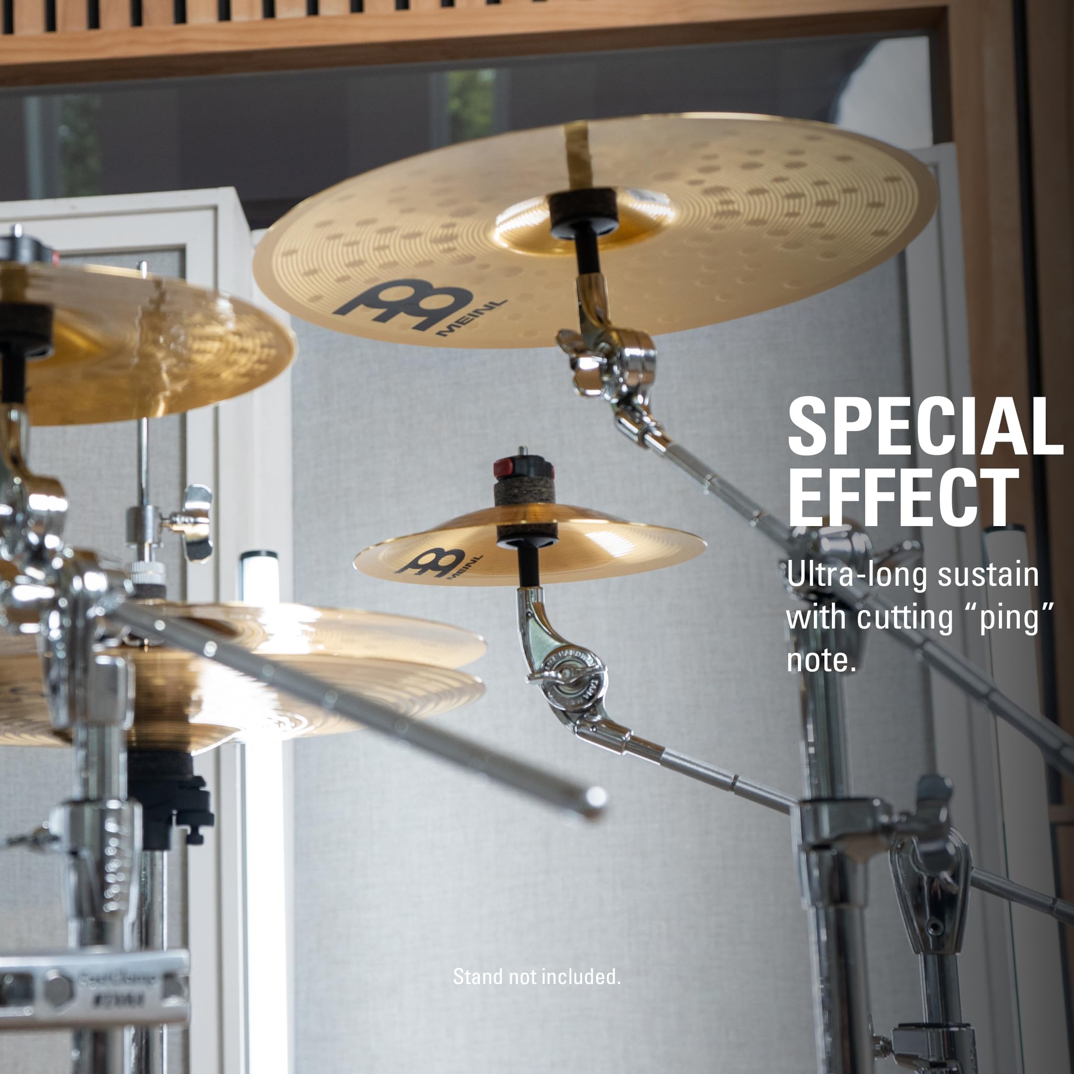 Meinl 8'' Bell   Hcs Traditional Finish Brass For Drum Set, Made In Germany, 2 Year Warranty (Hcs8B)