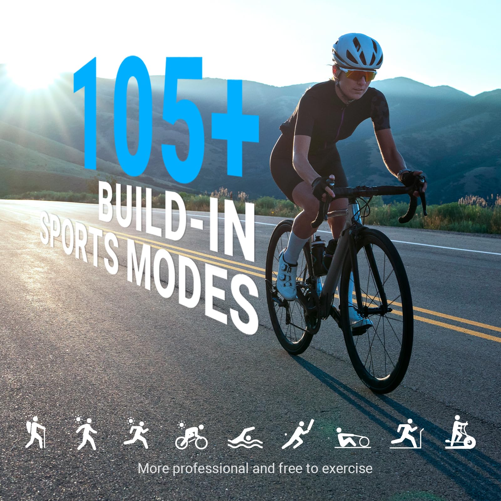 Smart Watches For Women For Android Iphone, 1.99' Amoled Screen Fitness Watch With Bluetooth Call (Make/Answer), Heart Rate/Spo2/Sleep Monitor, 3Atm Waterproof, 12 Days Battery, 105 Sport Modes