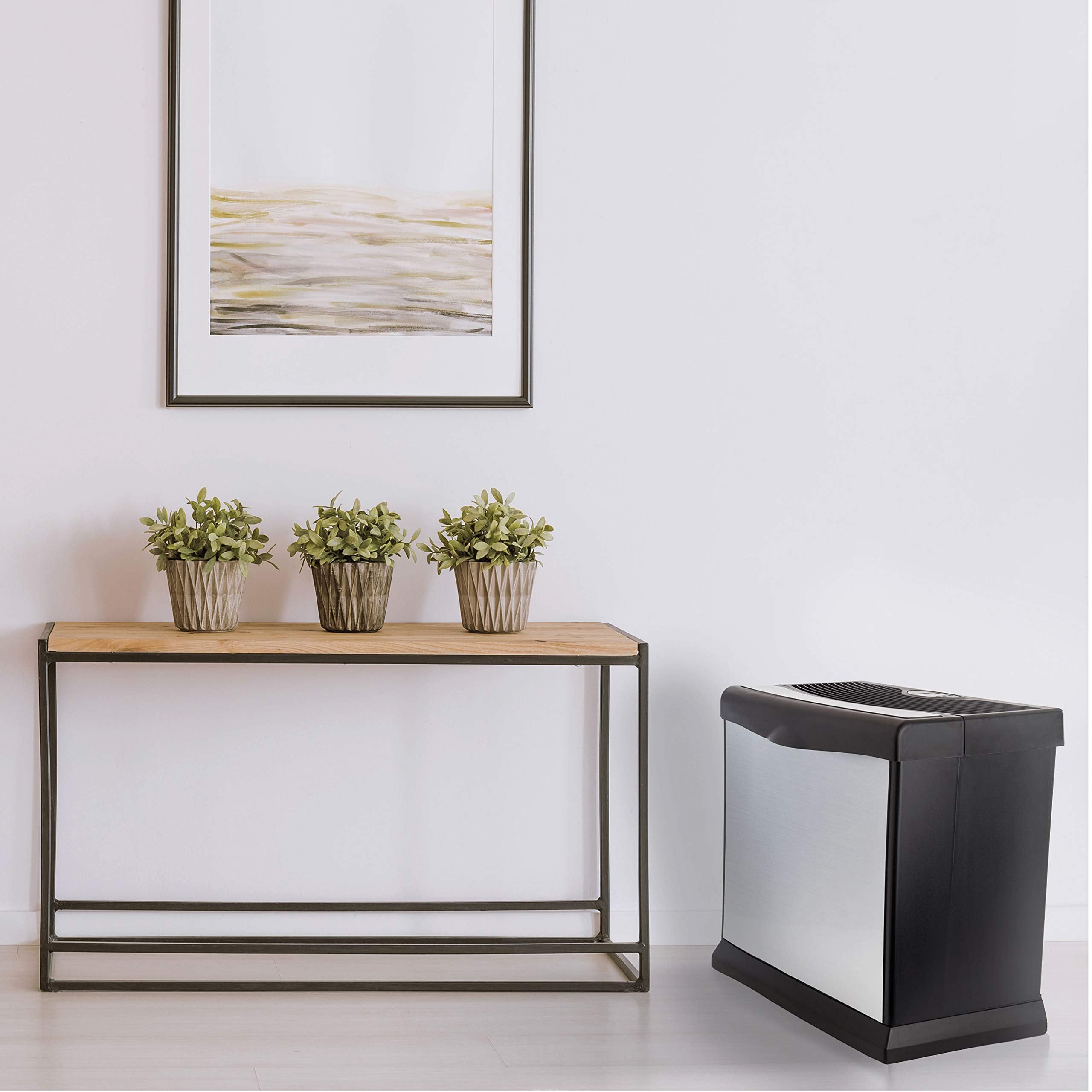 Aircare Valiant Digital Whole House Console Style Evaporative Humidifier (Brushed Nickel)