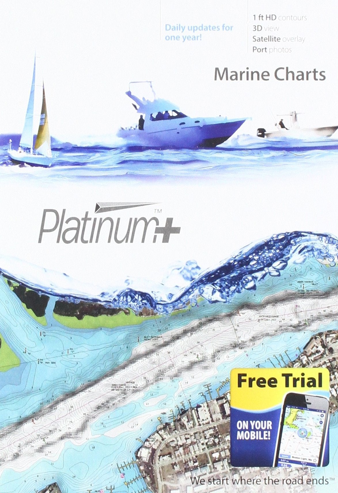 Navionics Platinum+ Sd 904 Us Ne & Canyons Nautical Chart On Sd/Micro Sd Card   Msd/904P+