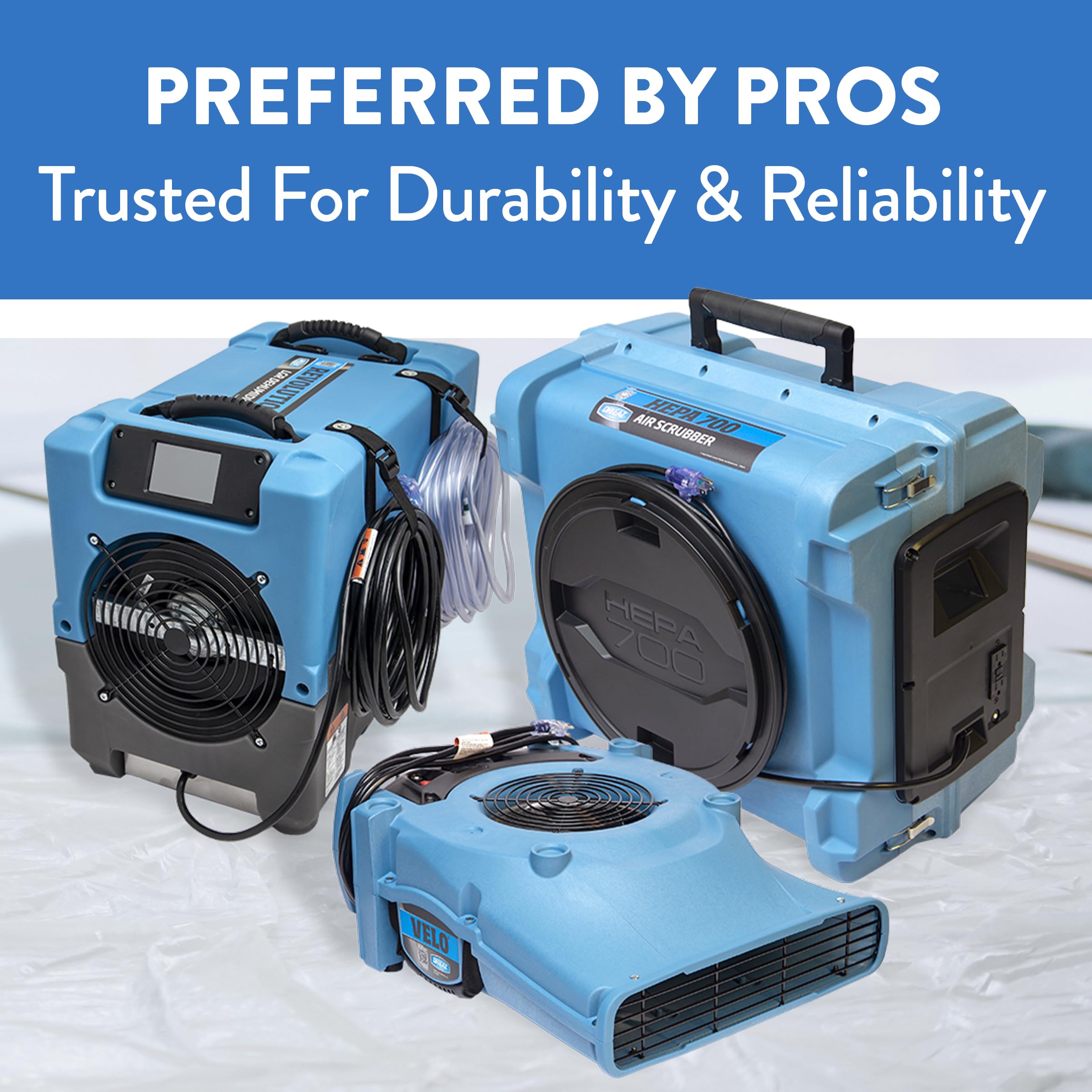 Dri Eaz Phd 200 Commercial Dehumidifier With Pump, Industrial Dehumidifier (F515), Crawl Space And Basement Drying