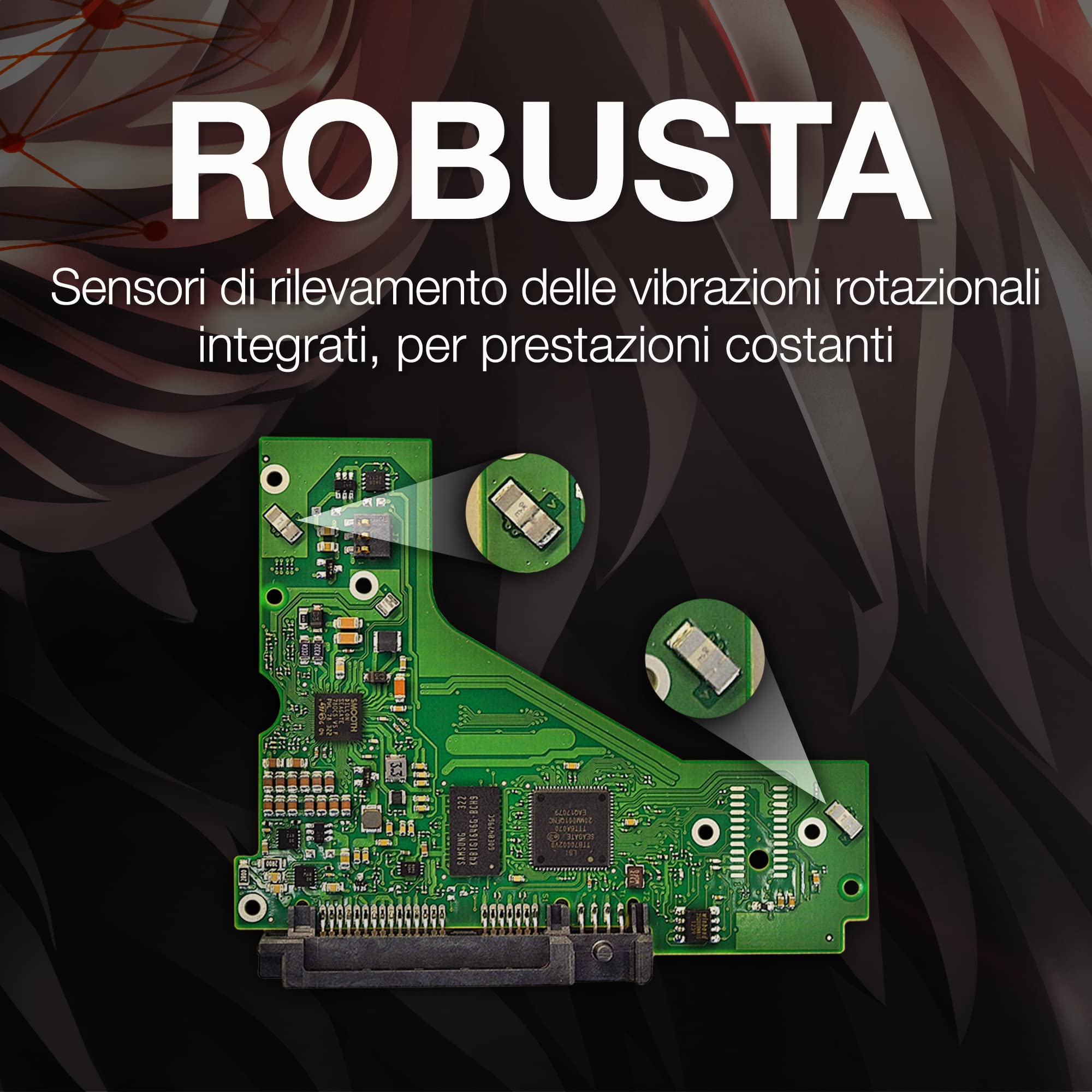Seagate Ironwolf, 6 Tb, Enterprise Internal Nas Hdd   Cmr 3.5 Inch, Sata 6 Gb/S, 7,200 Rpm, 256 Mb Cache For Raid Nas (St6000Nt0