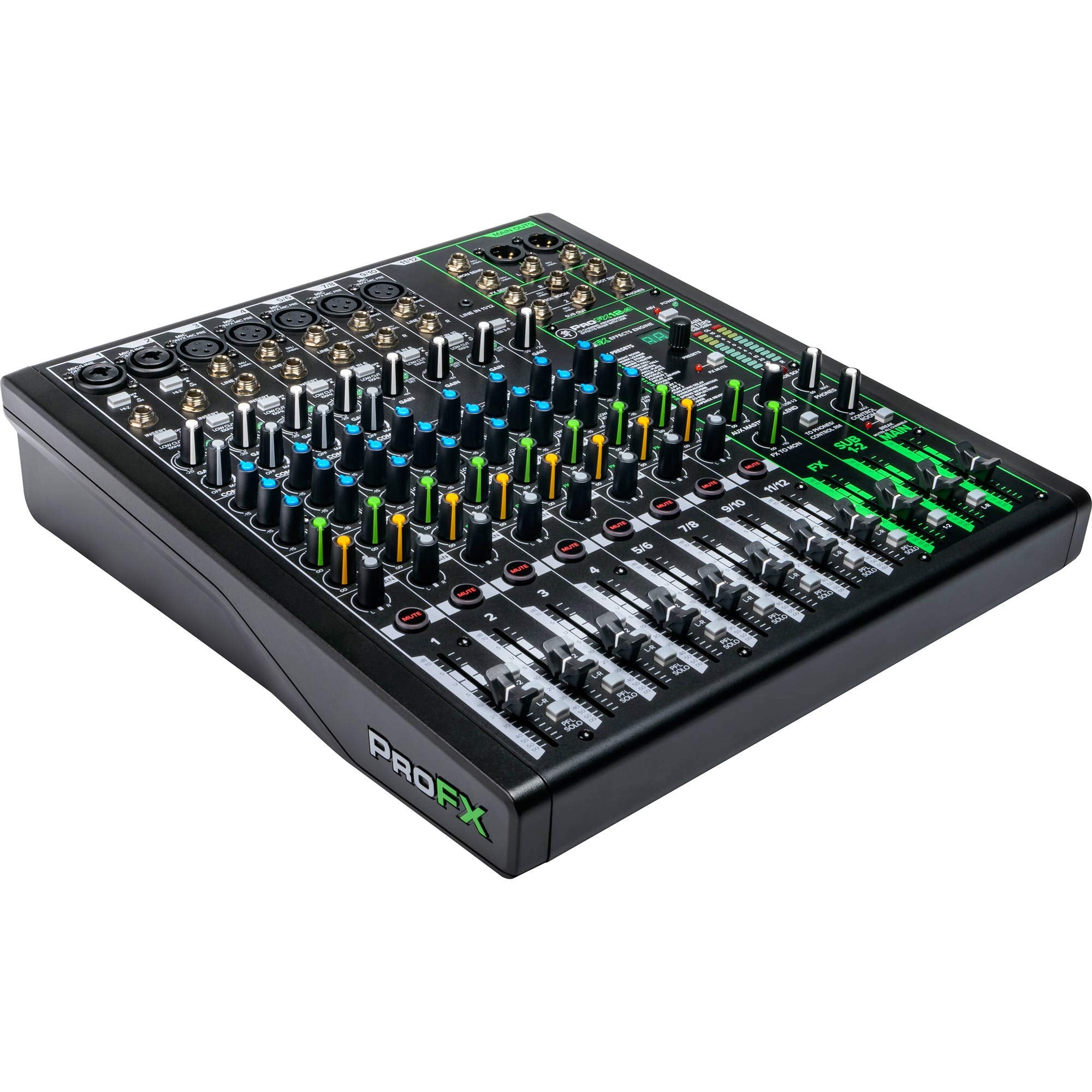 Mackie Profx12V3 12 Channel Mixer With Usb And Effects