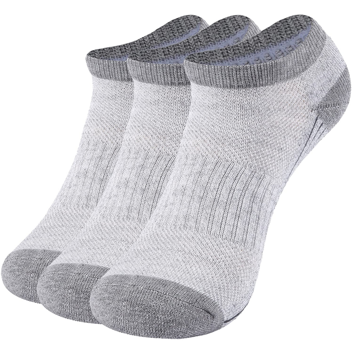 Sunew Athletic Bamboo No Show Socks, Summer Breathable Womens Casual Ankle Comfortable Wicking Moisture Bamboo Fiber Sweaty Sock