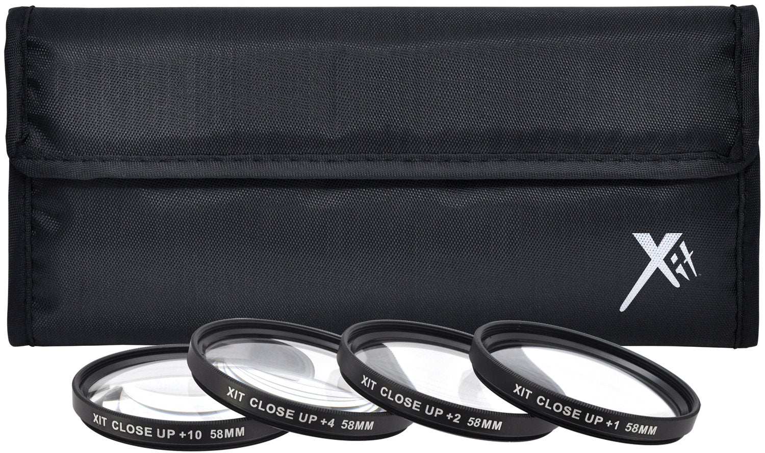 Xit Xt58Cu 58Mm Closeup Filter Set   4 Piece (Black)