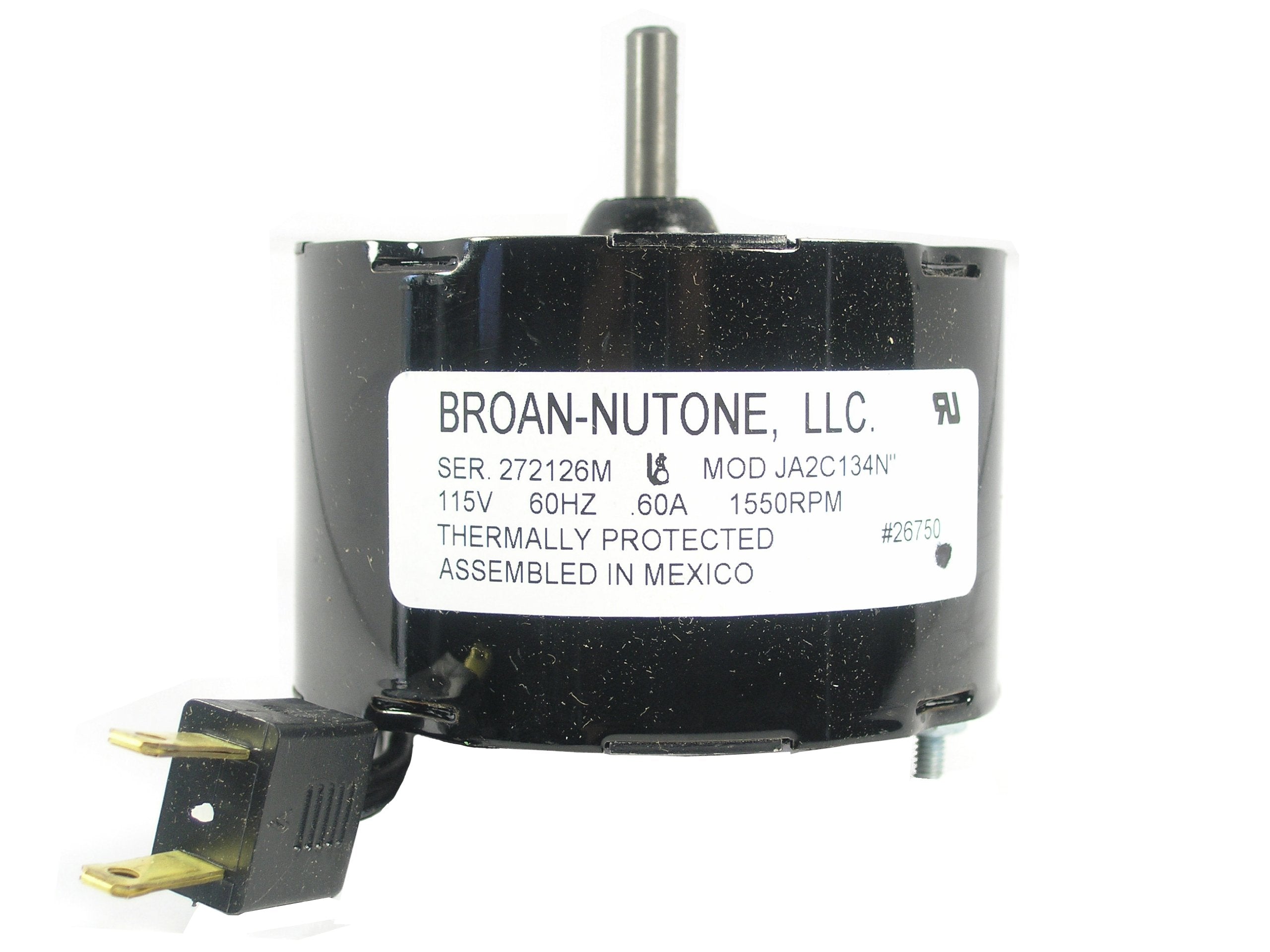 Nutone 26750Ser Ventilation Fan Motor