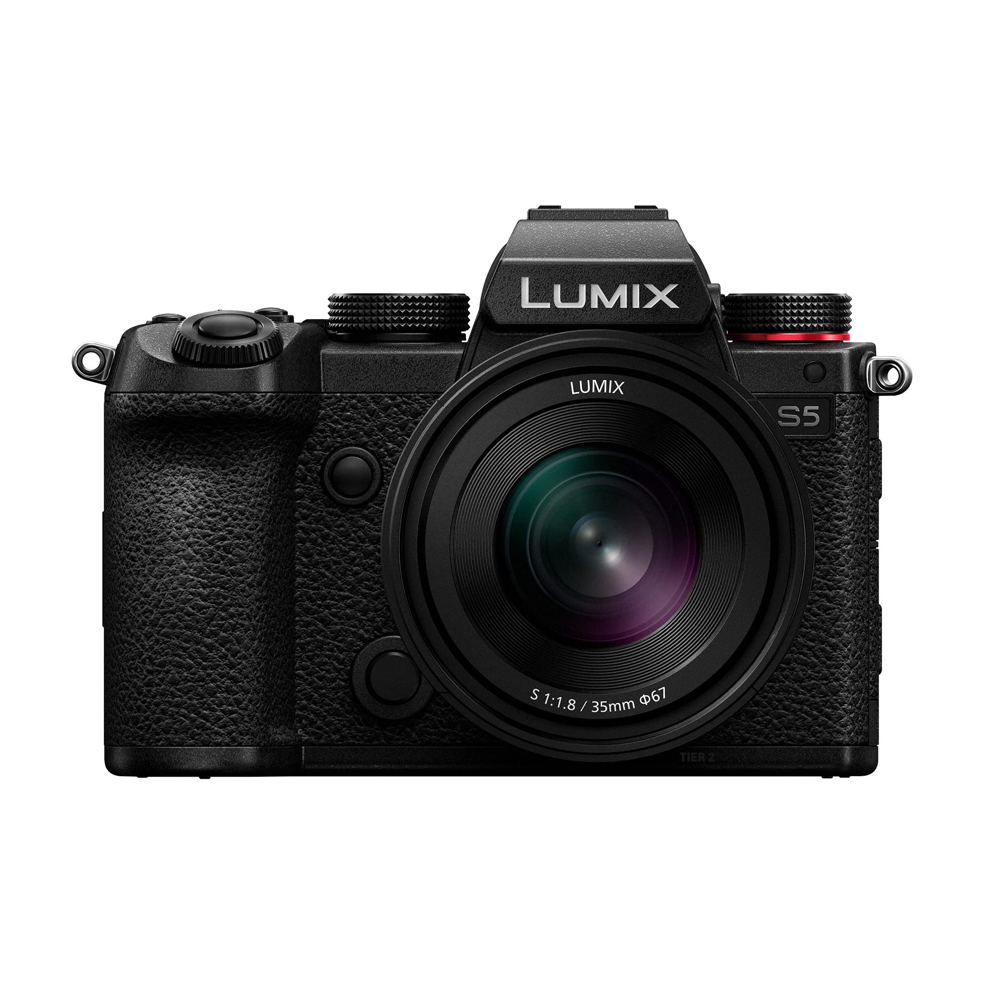 Panasonic Lumix S Series Camera Lens, 35Mm F1.8 L Mount Interchangeable Lens For Mirrorless Full Frame Digital Cameras, S S35 Bl