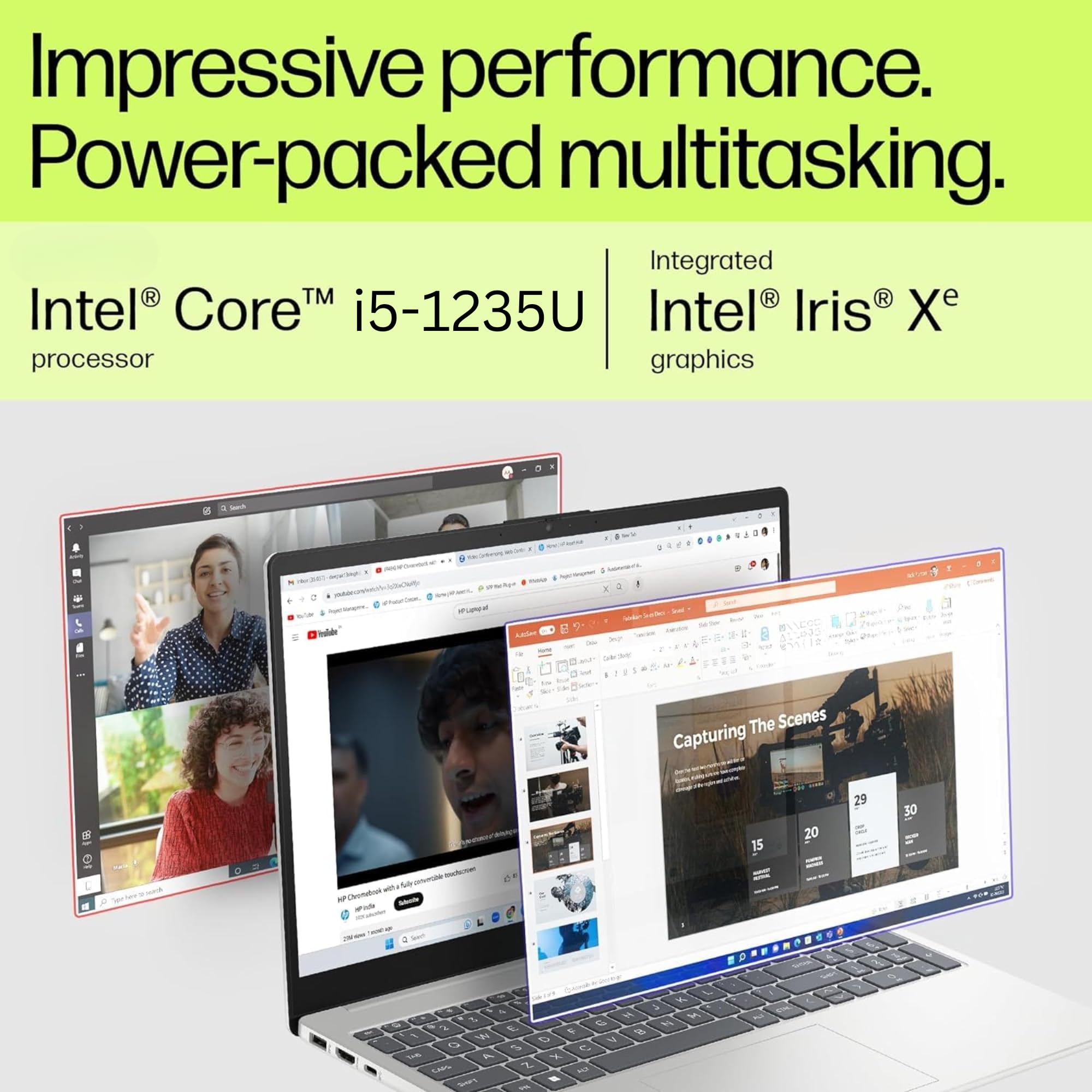 Hp Pro 250 Intel 10-Core I5 High-Performing Laptop, 32Gb Ram, 1Tb Ssd, Intel Iris Xe Graphics, Wi-Fi 6, 15.6'' Fhd, Win11 Pro, M