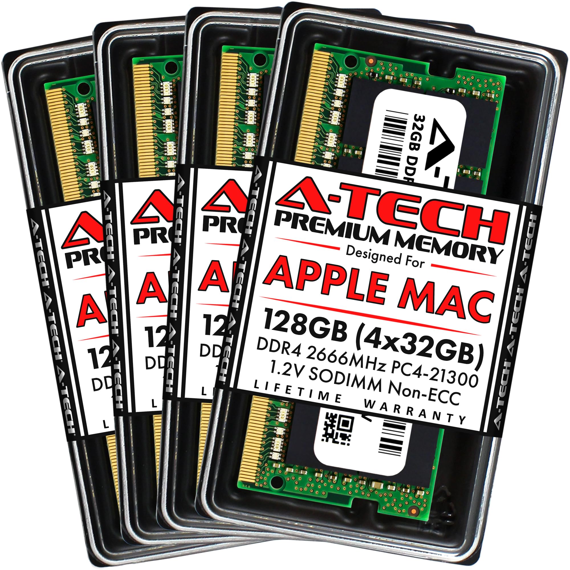 A Tech 128Gb Kit (4X32Gb) Ram For Apple Imac 2019 & 2020 27 Inch Retina 5K | Ddr4 2666 Mhz Sodimm Pc4 21300 / Pc4 21333 260 Pin
