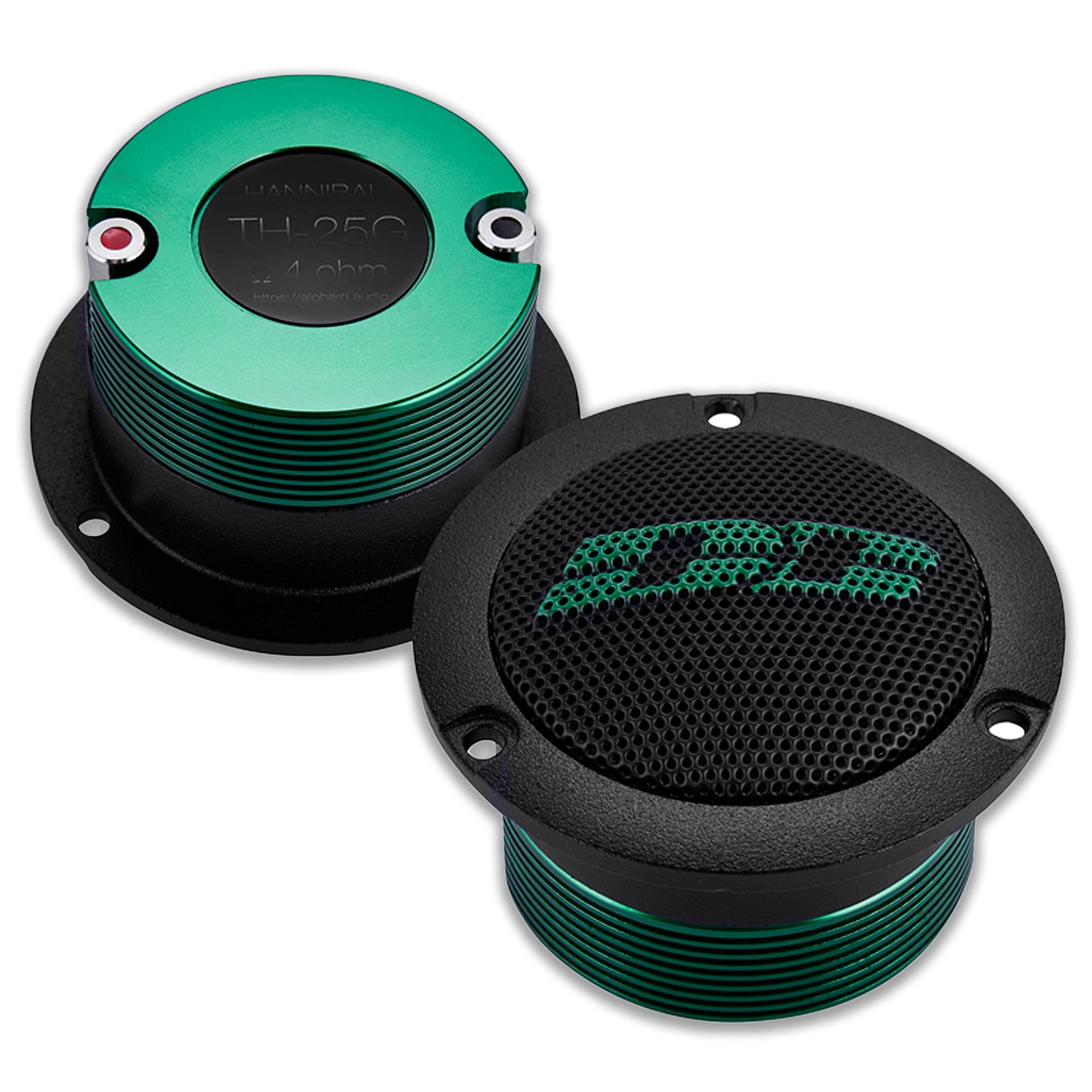 Deaf Bonce Pair Of Hannibal 35W Rms 4 Ohm 1'' Vc Titanium Neodymium Tweeters