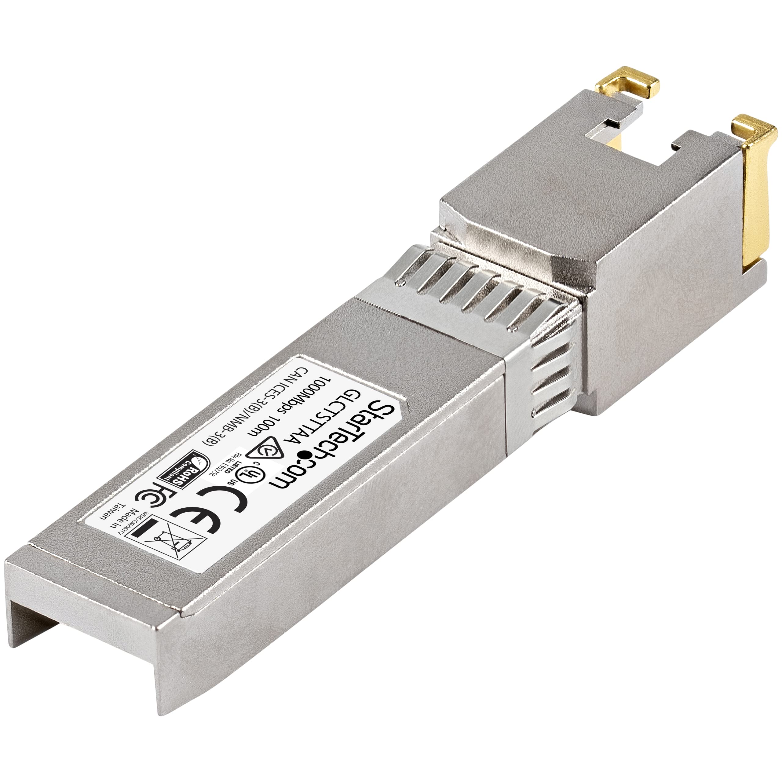 Startech.Com Cisco Glc T Compatible Sfp Module   1000Base T   Sfp To Rj45 Cat6/Cat5E   1Ge Gigabit Ethernet Sfp   Rj 45 100M   C