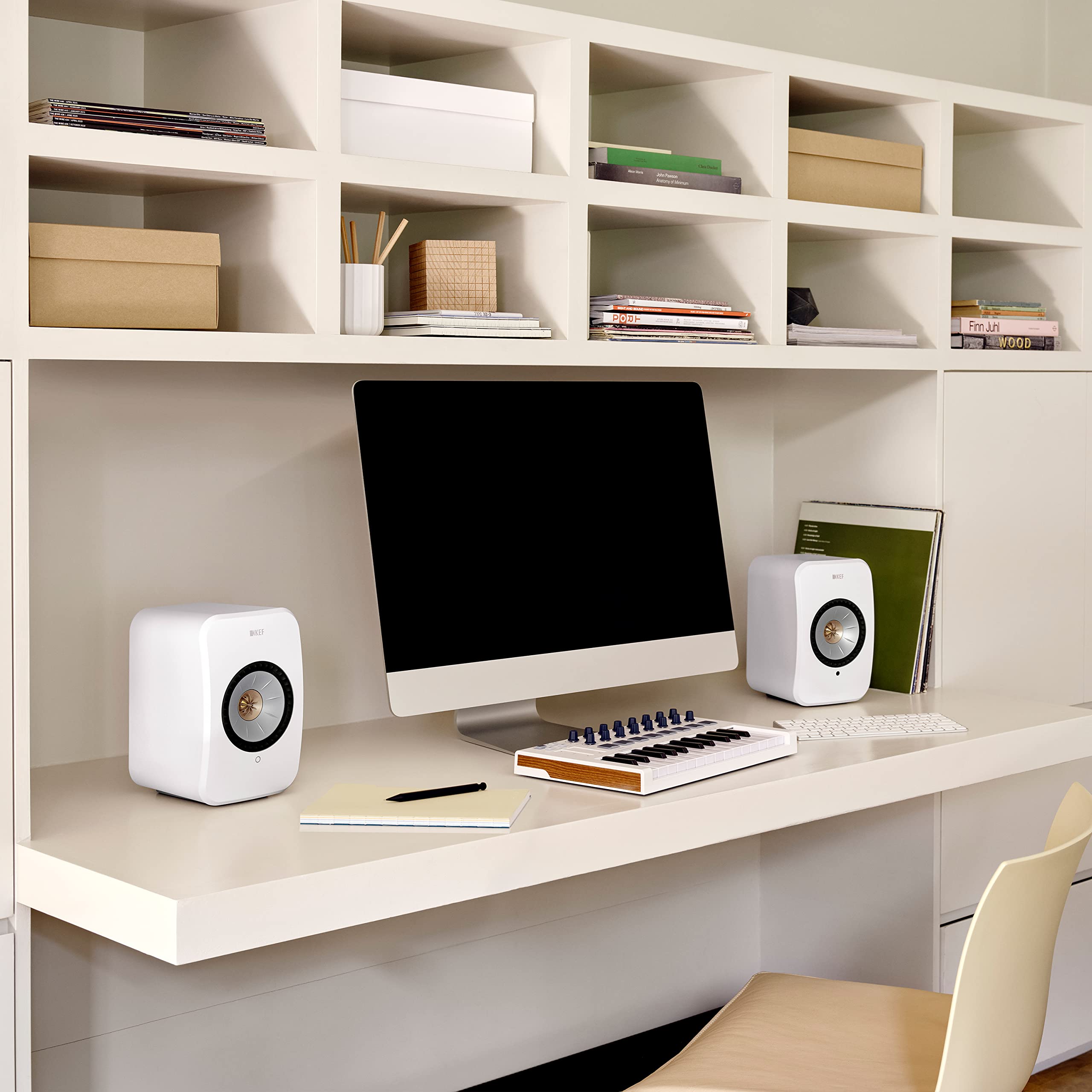Kef Lsx Ii Wireless Hifi Speaker System (Mineral White)