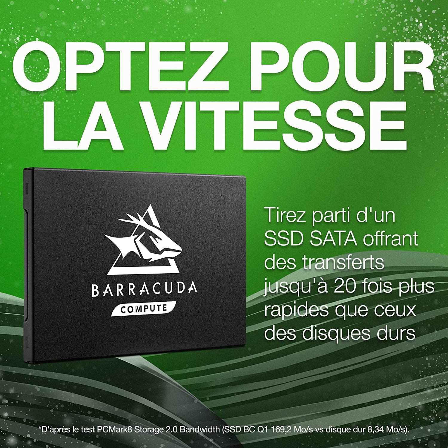 Seagate Barracuda Q1 SSD 480 GB Internal Solid State Drive � 2.5 Inch SATA 6 Gb/s for PC Laptop Upgrade 3D QLC NAND (ZA480CV1A001), Black