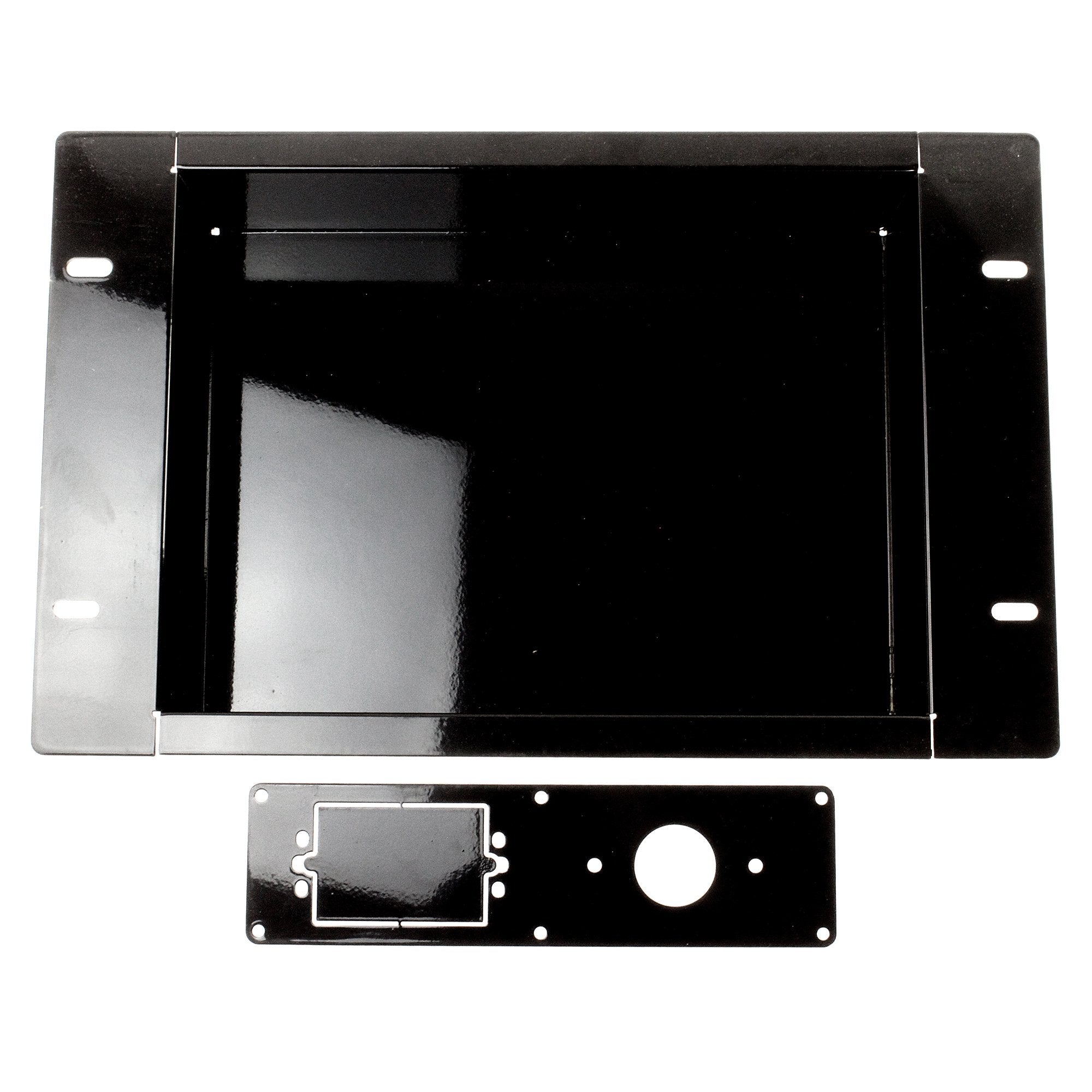 Peerless Recessed Cable And Storage Management Box   Wall Mount Cable Distribution Box   Black (Iba2Ac)