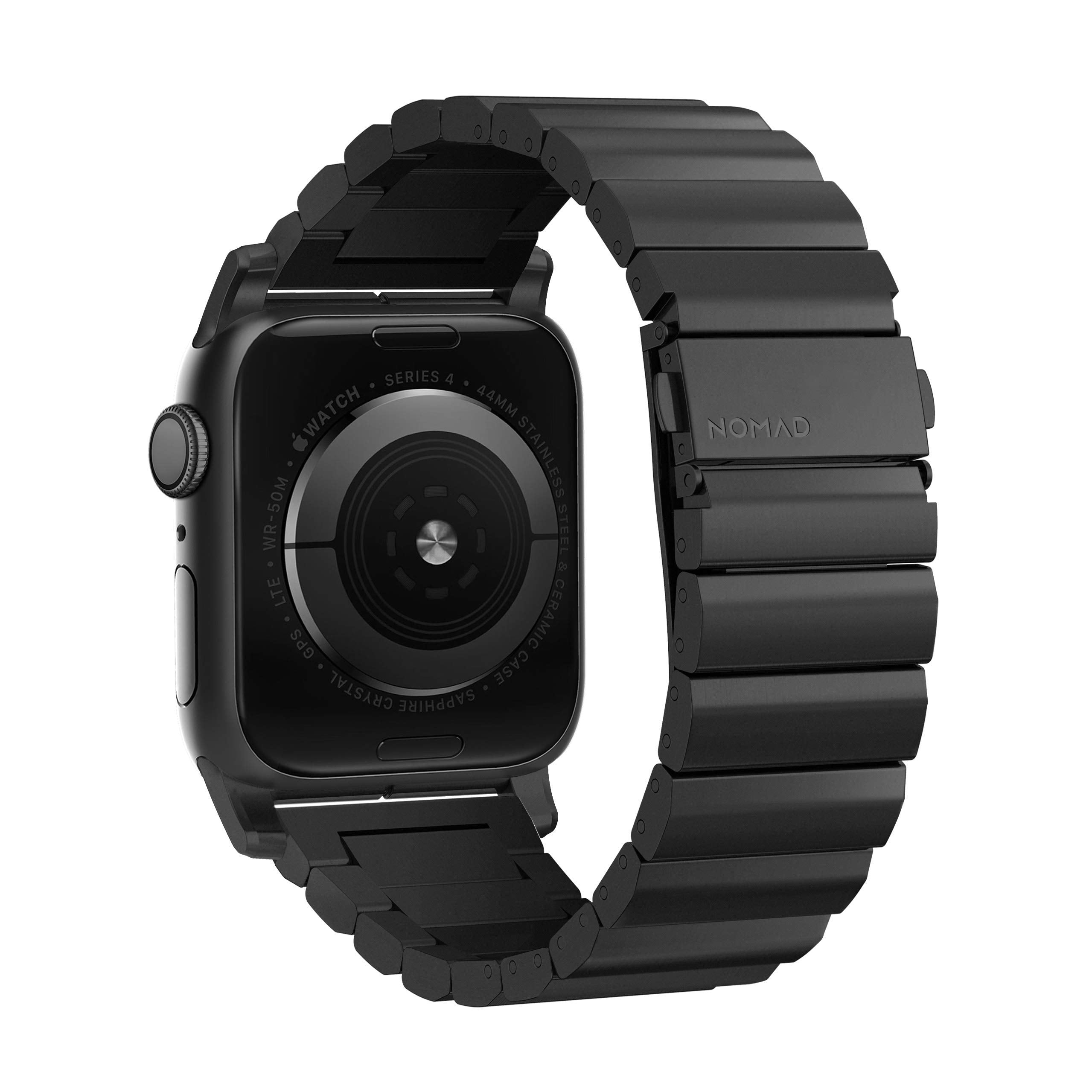 Nomad Black Steel Band For Apple Watch 44Mm/42Mm | Black Hardware