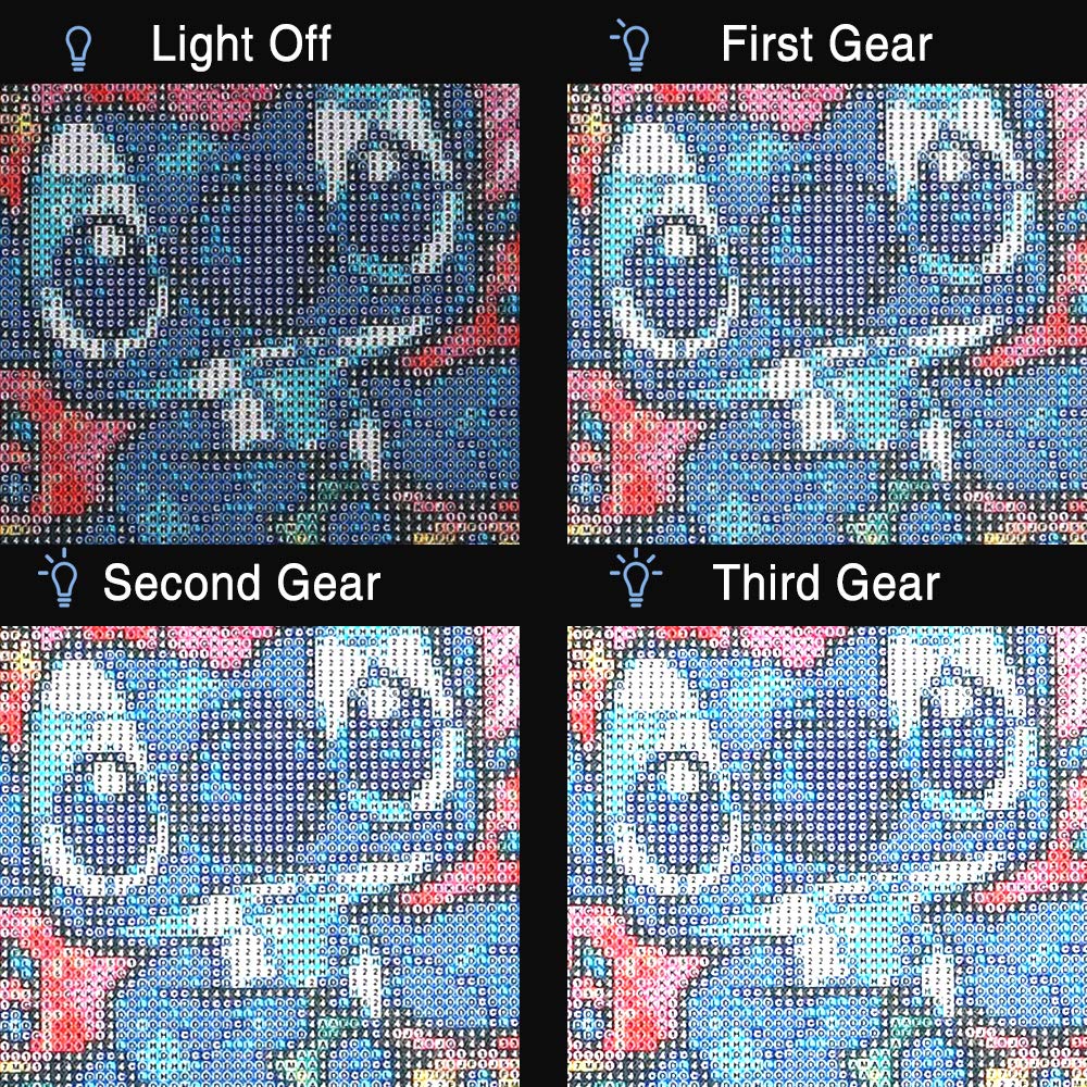 Mlife A4 Led Light Pad - Diamond Art Light Box Tracing Light Board With 3 Brightness, Ideal For Sketching, Animation, Drawing Li