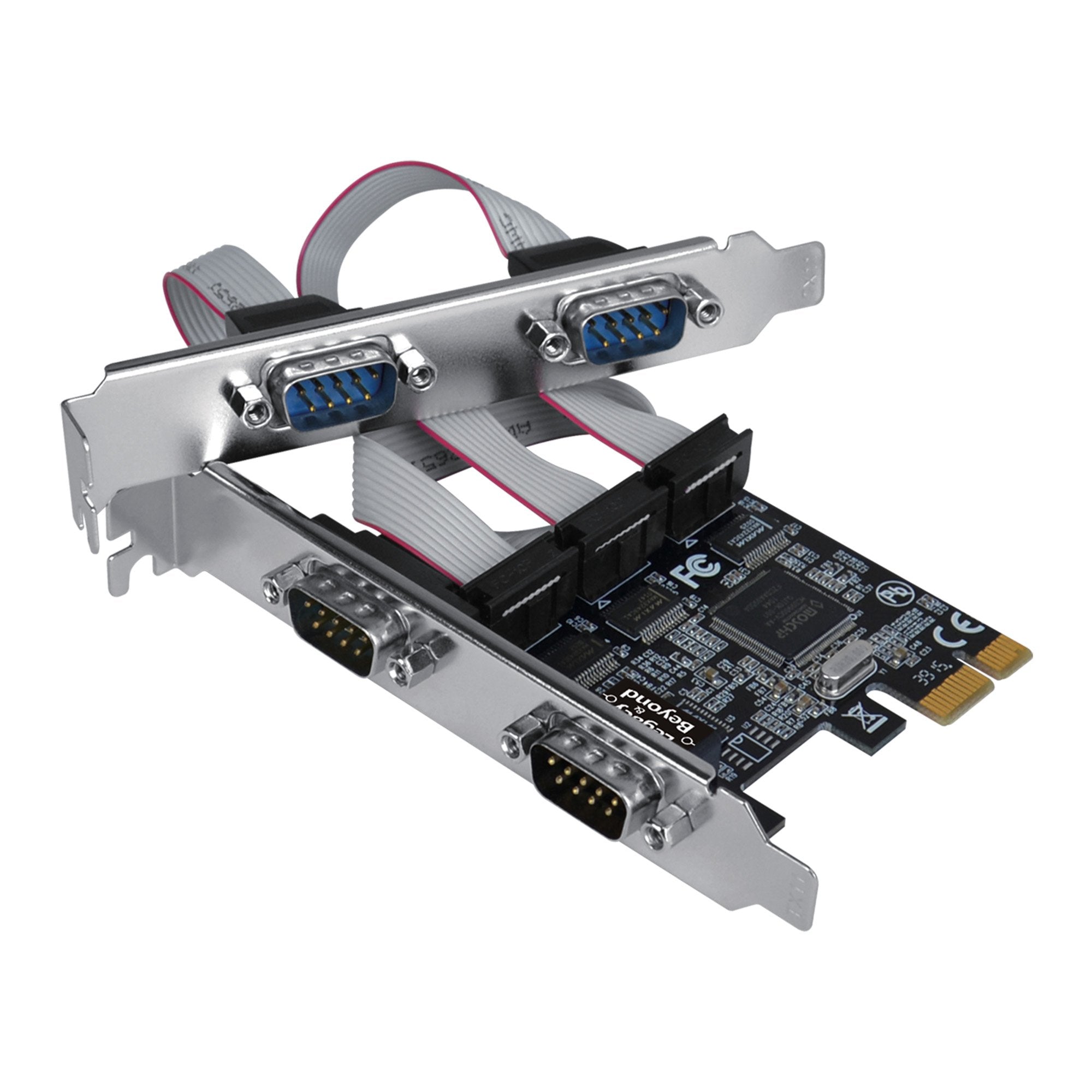 Siig Legacy And Beyond Series Quad (4 Port) Serial Rs 232 Pcie Card With 16C550 Uart