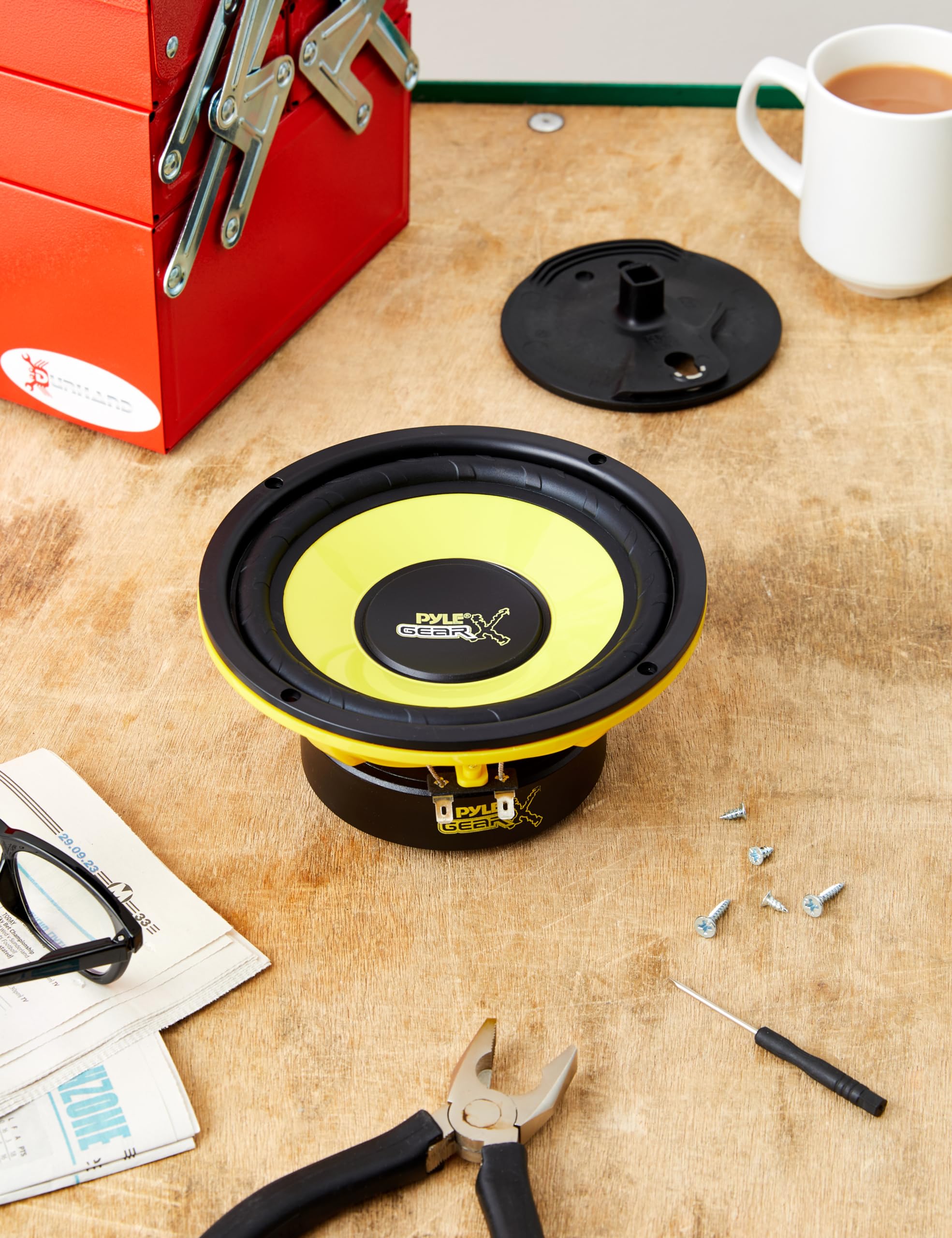 Pyle 6.5'' Midrange Speaker 150W Rms/300W Max 4 Ohm (Each)