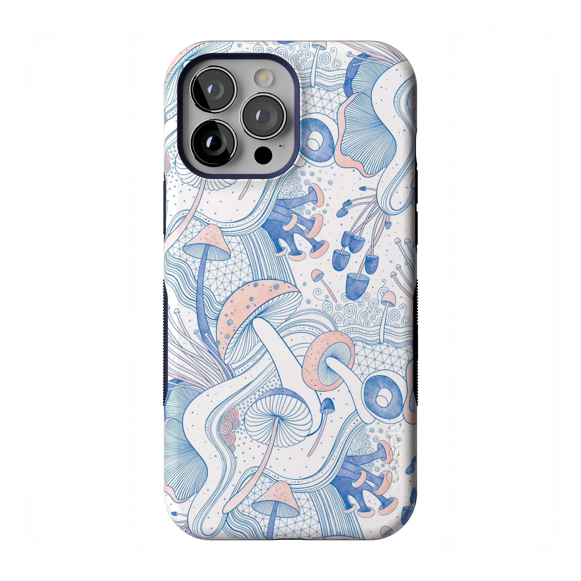Casely iPhone 13 Pro Max MagSafe Case Thermoplastic Polyurethane Enchanted Forest Mushroom Floral B-195T-MS