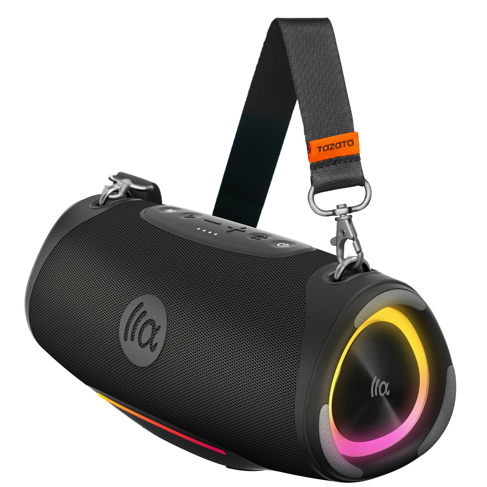 TAZATA Portable Bluetooth Speaker,IPX7 Waterproof 80W Loud Stereo Sound Wireless Outdoor Speaker for Pool,Shower,Camping Bike Us