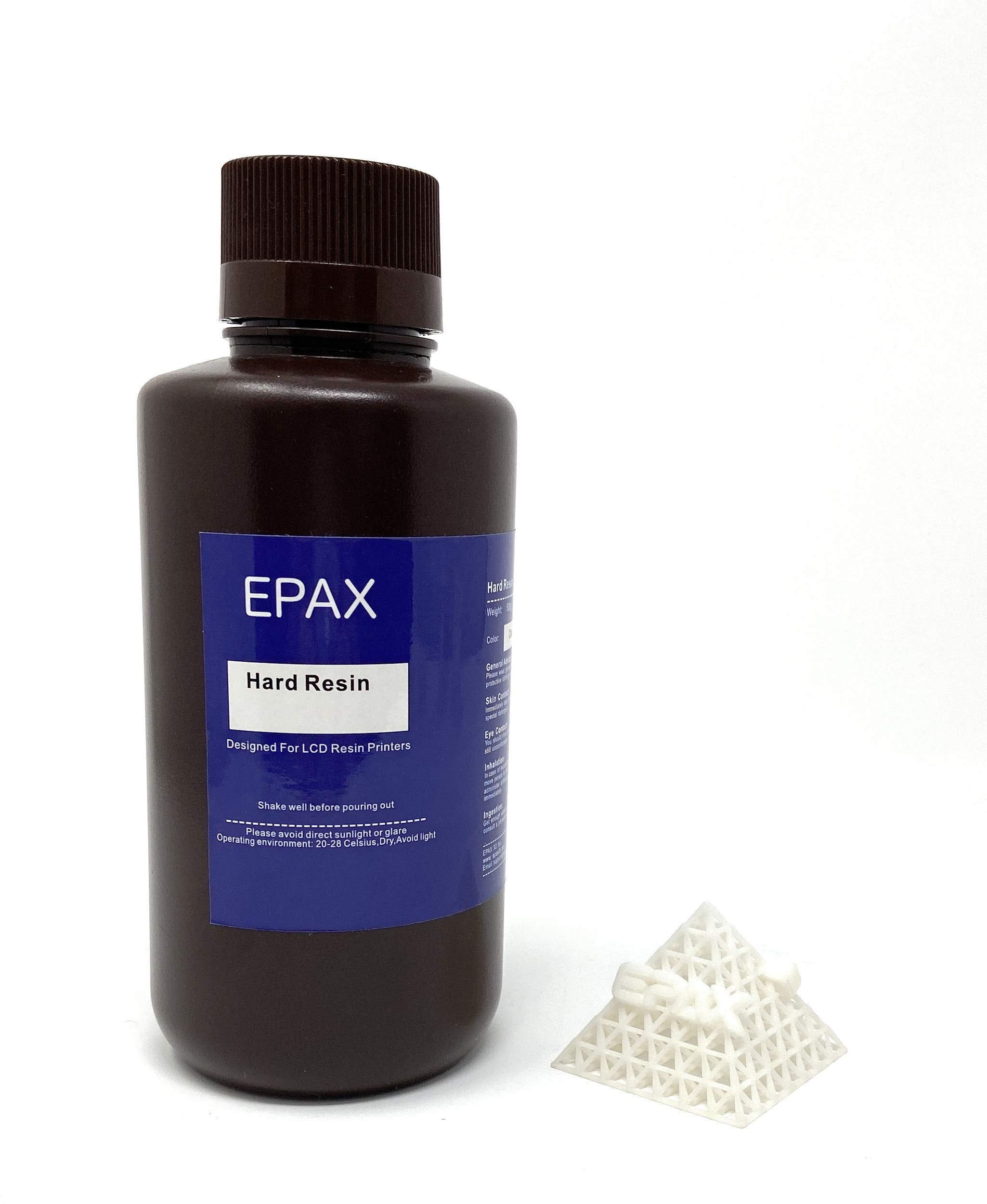 Epax 3D Printer Hard Resin For Lcd 3D Printers, 1Kg White