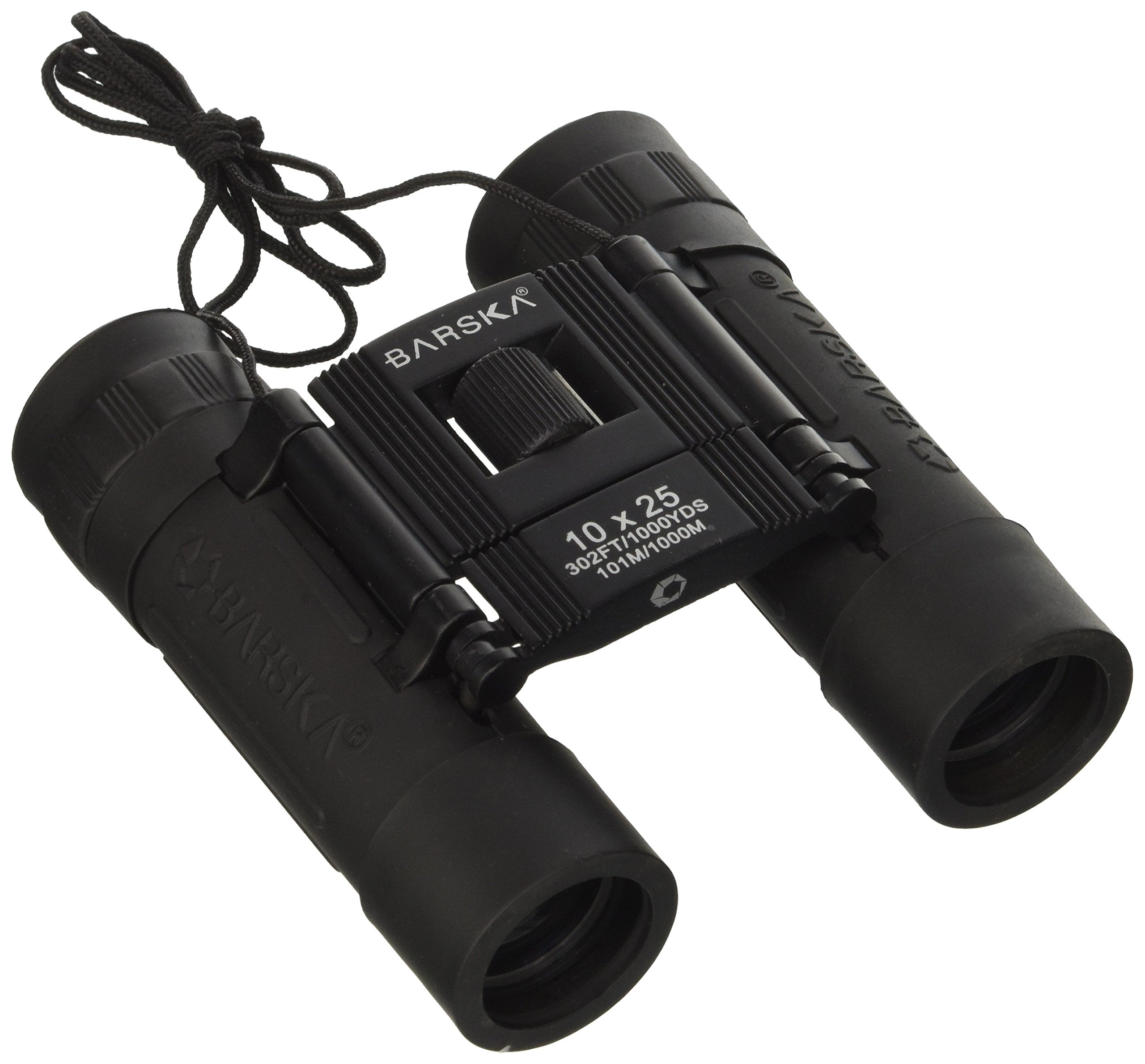 Barska Optics, Lucid View Compact Binocular, 10X25Mm, Blue Lens, Black
