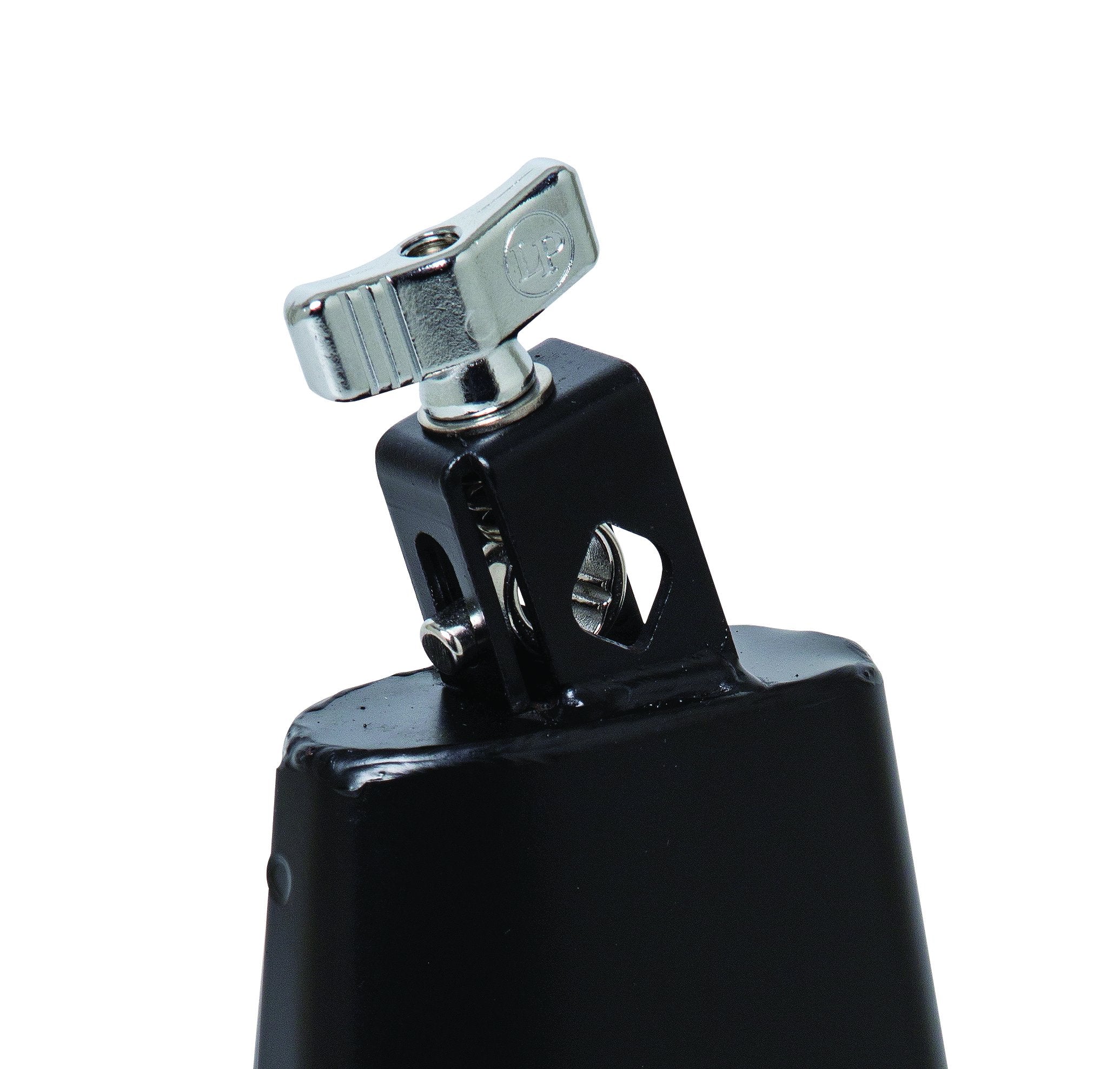 LP ROCK Ridge Rider Cowbell with     inch Mount Black LP008-N