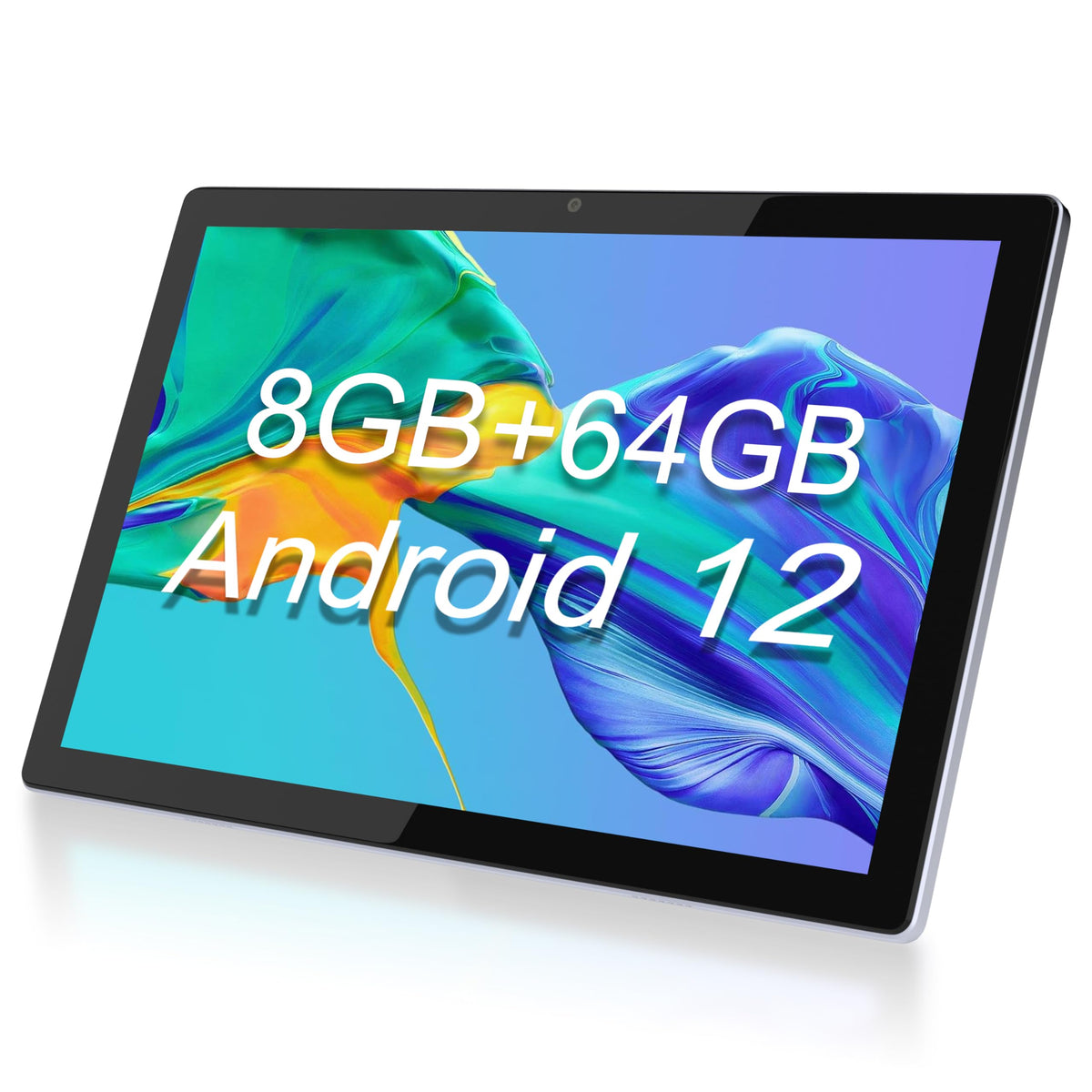 Byybuo Tablet 10.1 Inch Android 12 Tablets, 8Gb Ram+64Gb Rom, 1920X1200 Ips Fhd Display, 7000Mah Battery, 5.0Mp+13.0Mp Camera, O