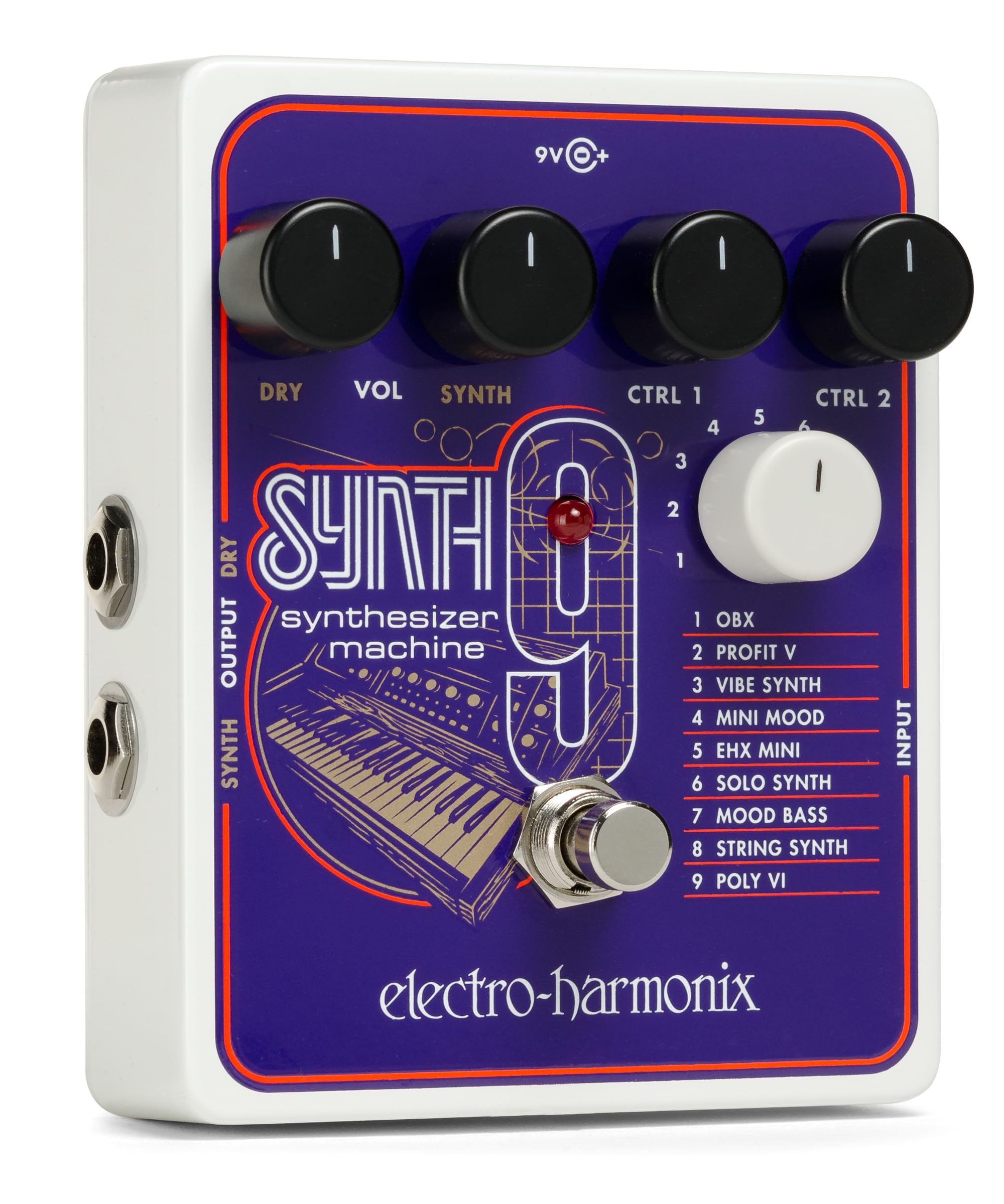 Electro Harmonix Synth9 Synthesizer Machine Pedal