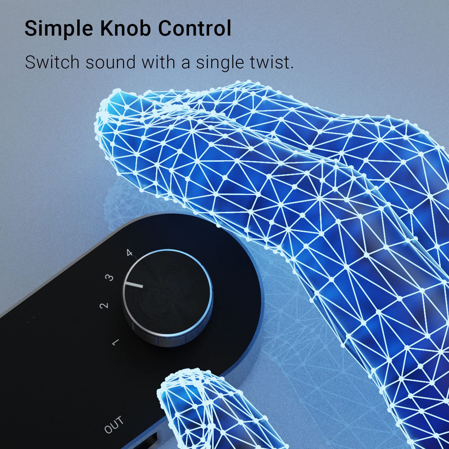 Cubilux Bidirectional 3.5Mm Audio Switcher (1 In To 4 Out / 4 In To 1 Out), Stereo 1/8� Aux Selector Box For Speaker Headphones/Earphones, Audio Switch For Laptop Computer Smartphone Tablet