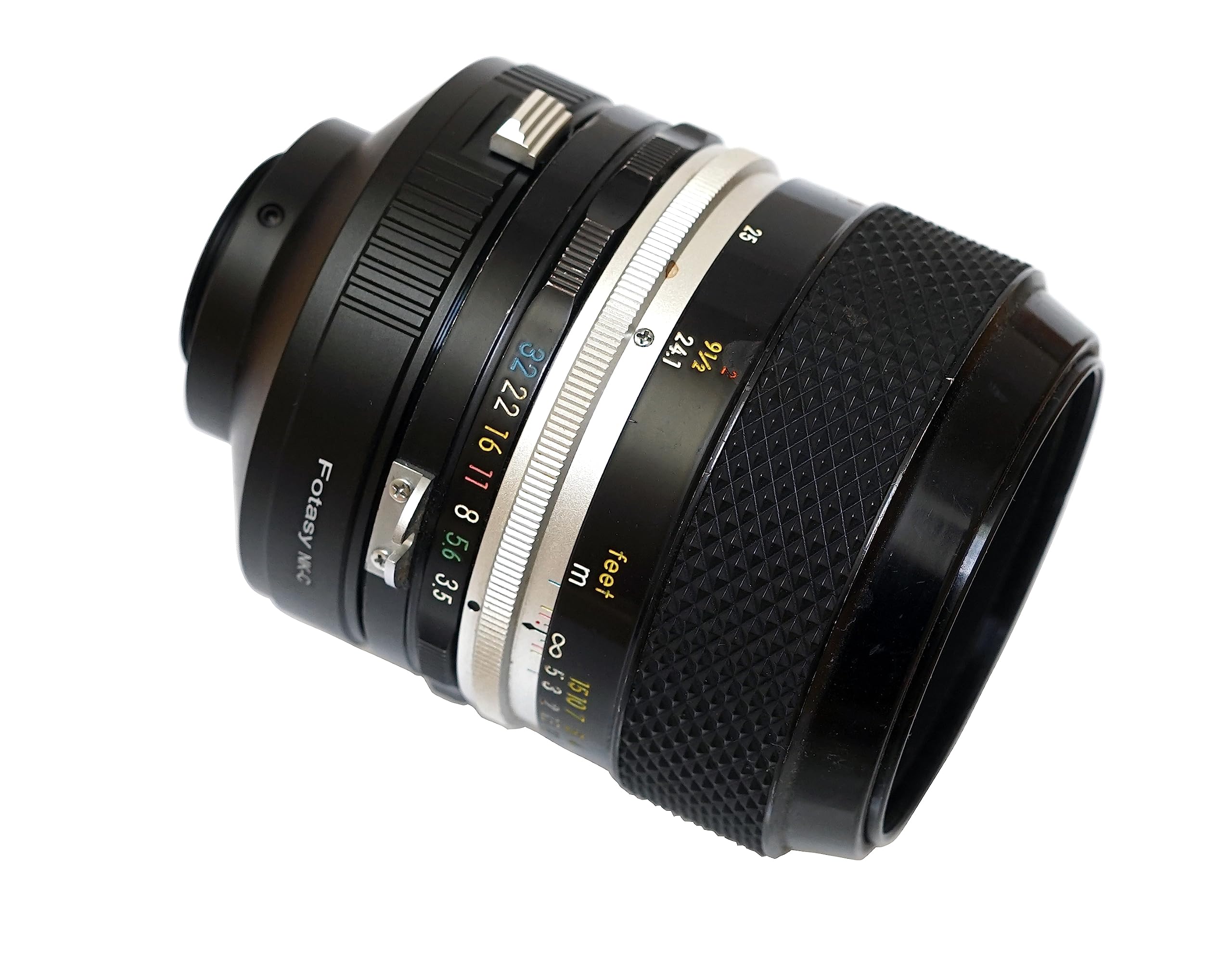 Fotasy Nikkor Lens To C Mount Adapter, F Mount Lens To 16Mm Cine Mount Adapter, Compatible With Nikon F Mount Lens And Cine Movi