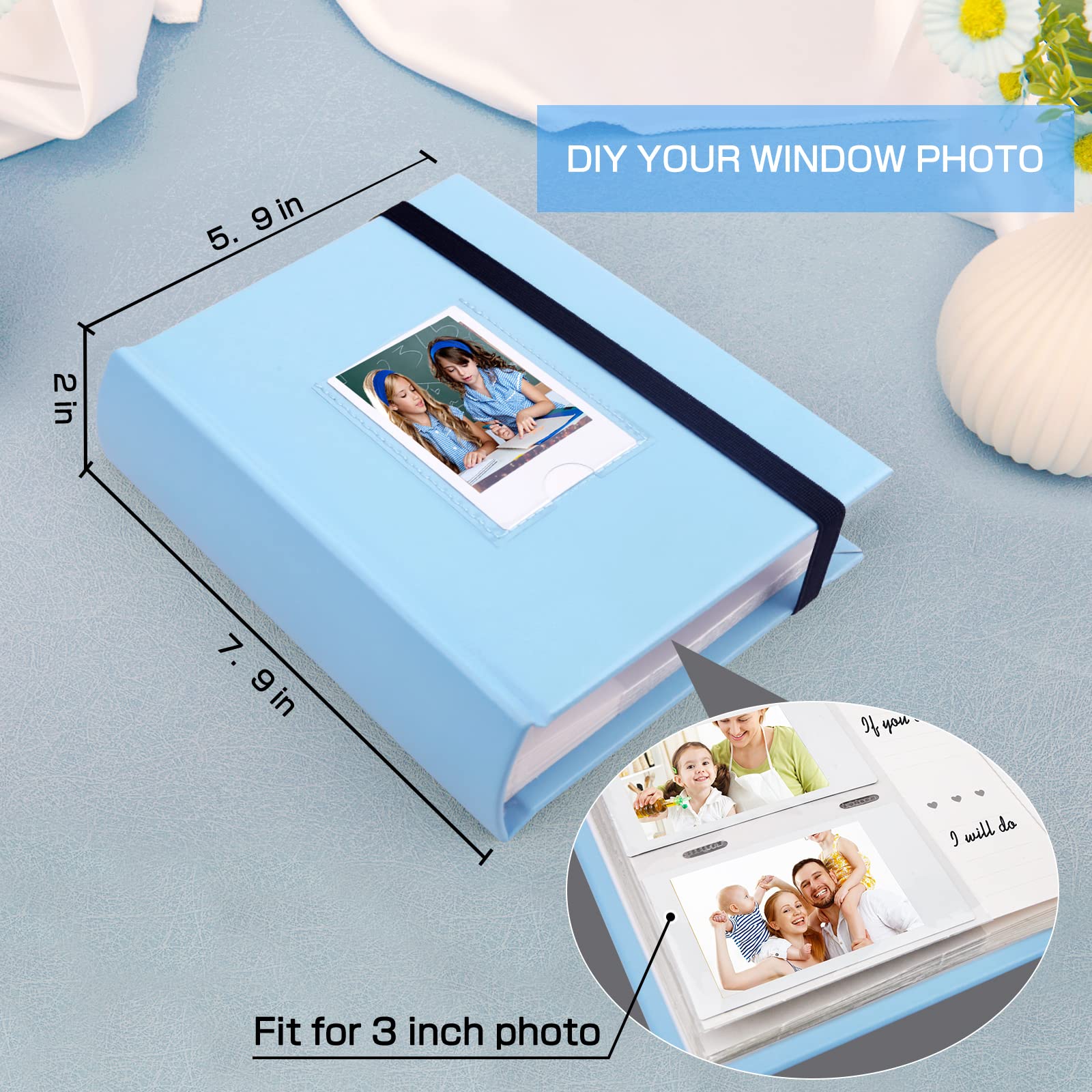 180 Pockets 2X3 Photo Album With Memo Areas For Fujifilm Instax Mini 1112 9 8 40 Evo Instant Camera