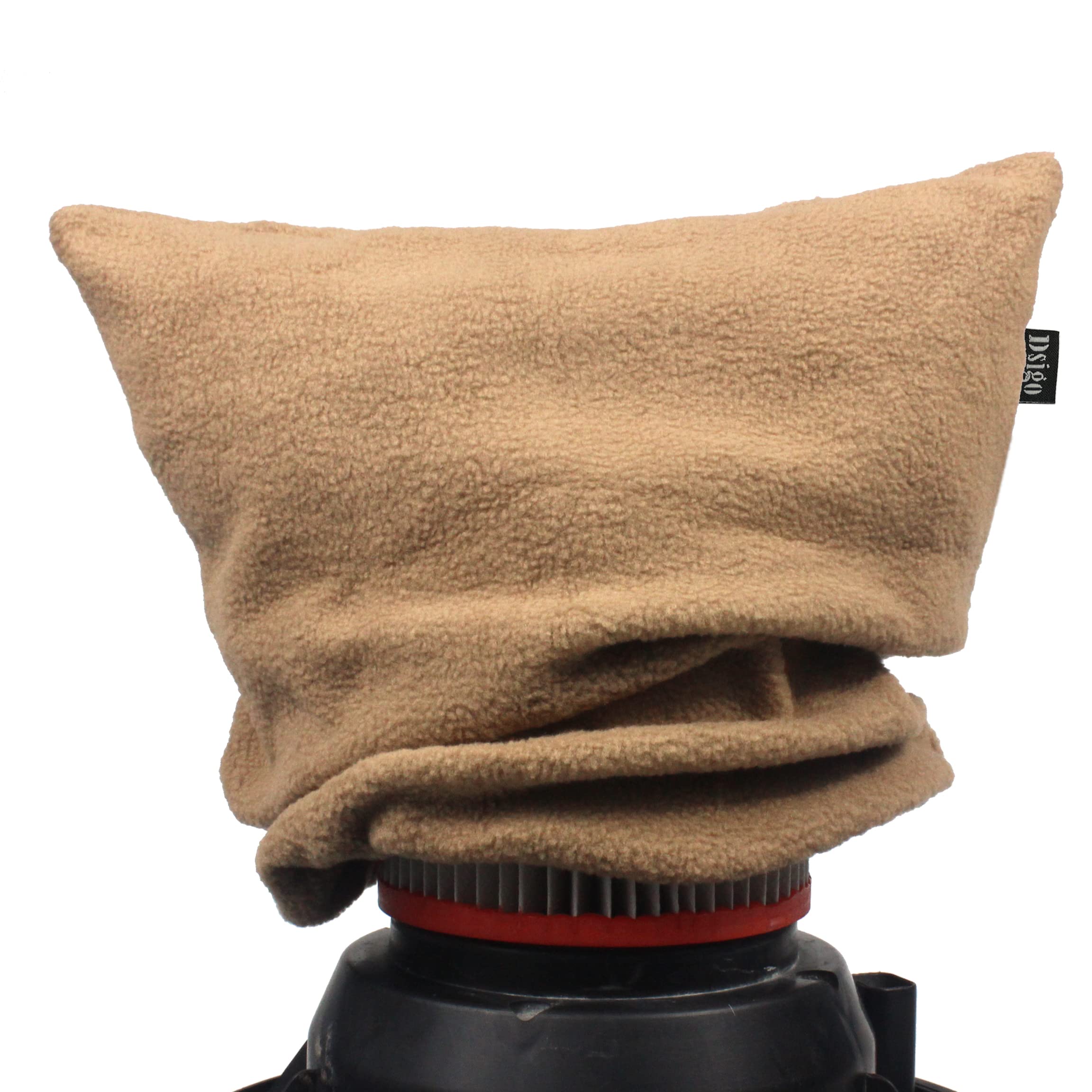 Dsigo Shop Vac Filter Retainer Cover Reusable Brown Vacuum Dust Stopper