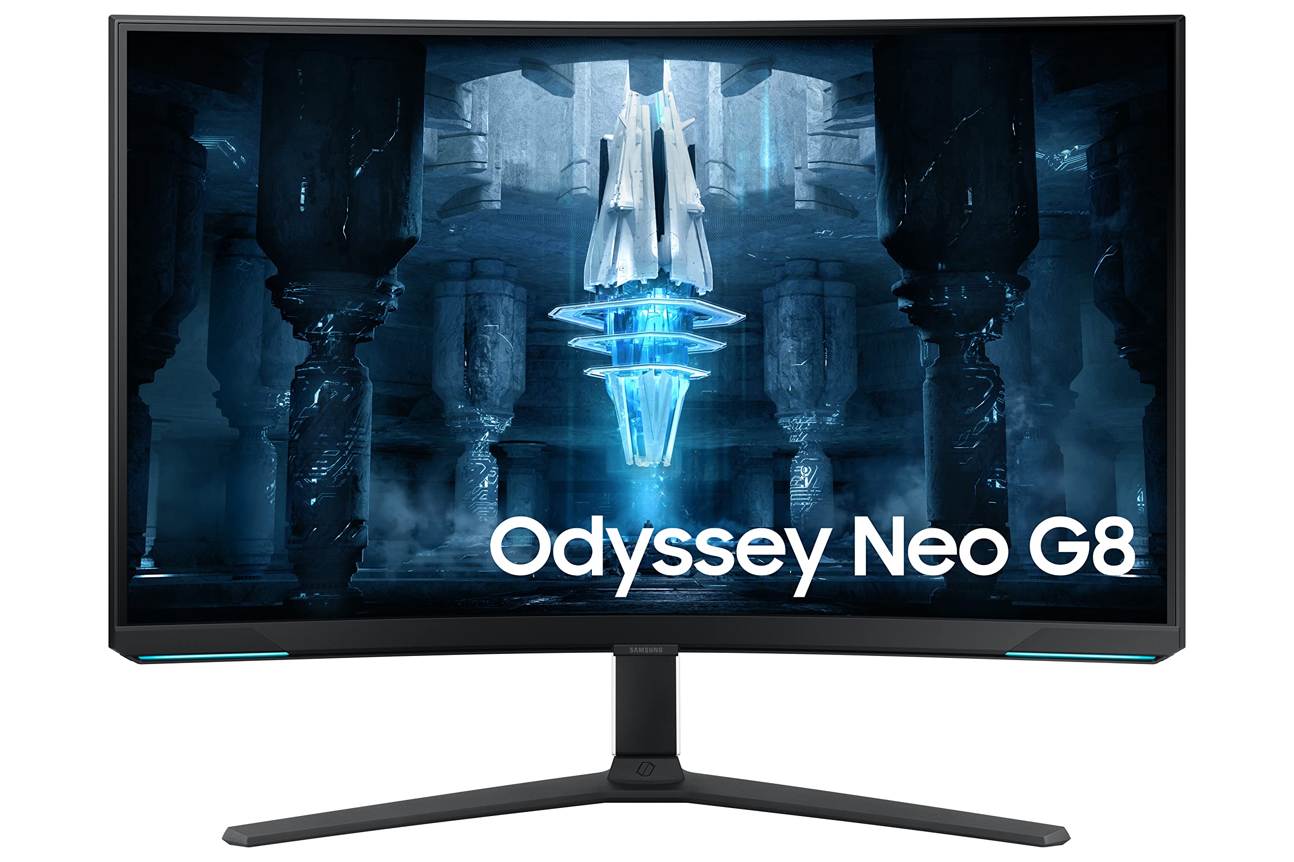 Samsung 32'' Odyssey Neo G8 4K Uhd 240Hz 1Ms G Sync 1000R Curved Gaming Monitor, Quantum Hdr2000, Amd Freesync Premium Pro, Matt