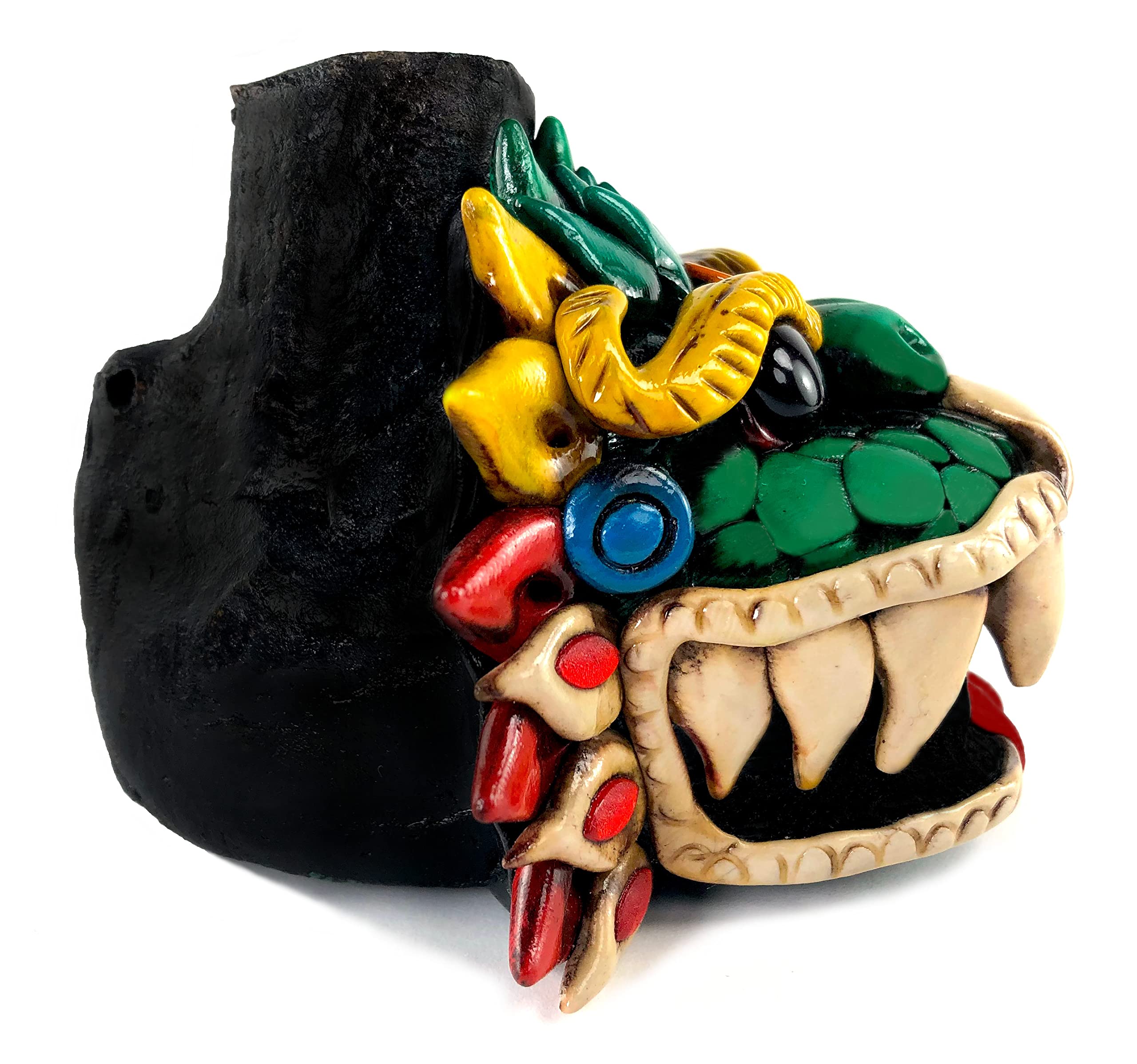 Eltricolor Aztec Whistle   Silbato Azteca   Quetzalcoatl Screaming Whistle   Terrifying Mayan Aztec Sound 125+ Decibels