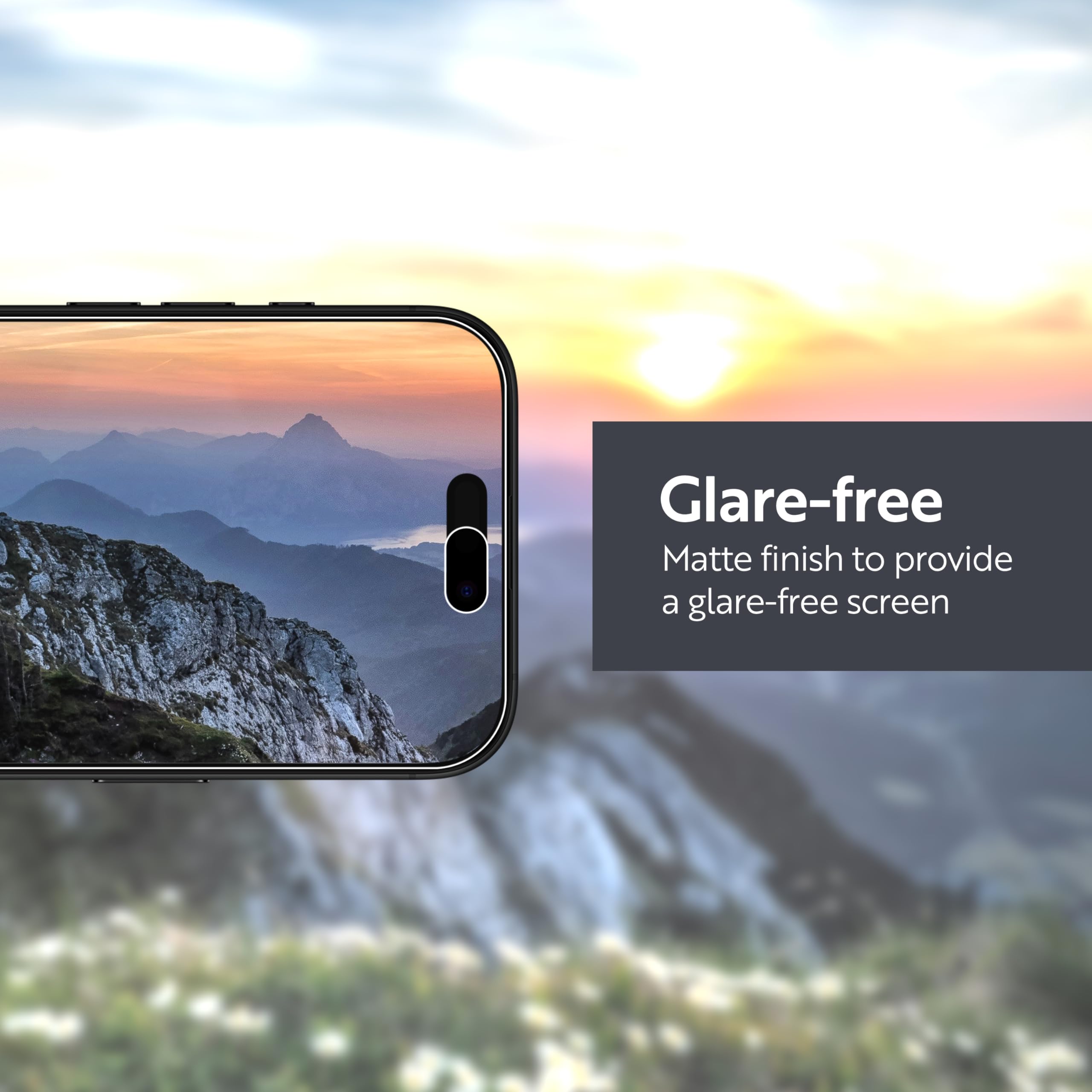 Armorsuit 2 Pack Paper-Feel Texture Screen Protector For Iphone 16 Pro Max Case Friendly Militaryshield Matte Film - Made In Usa