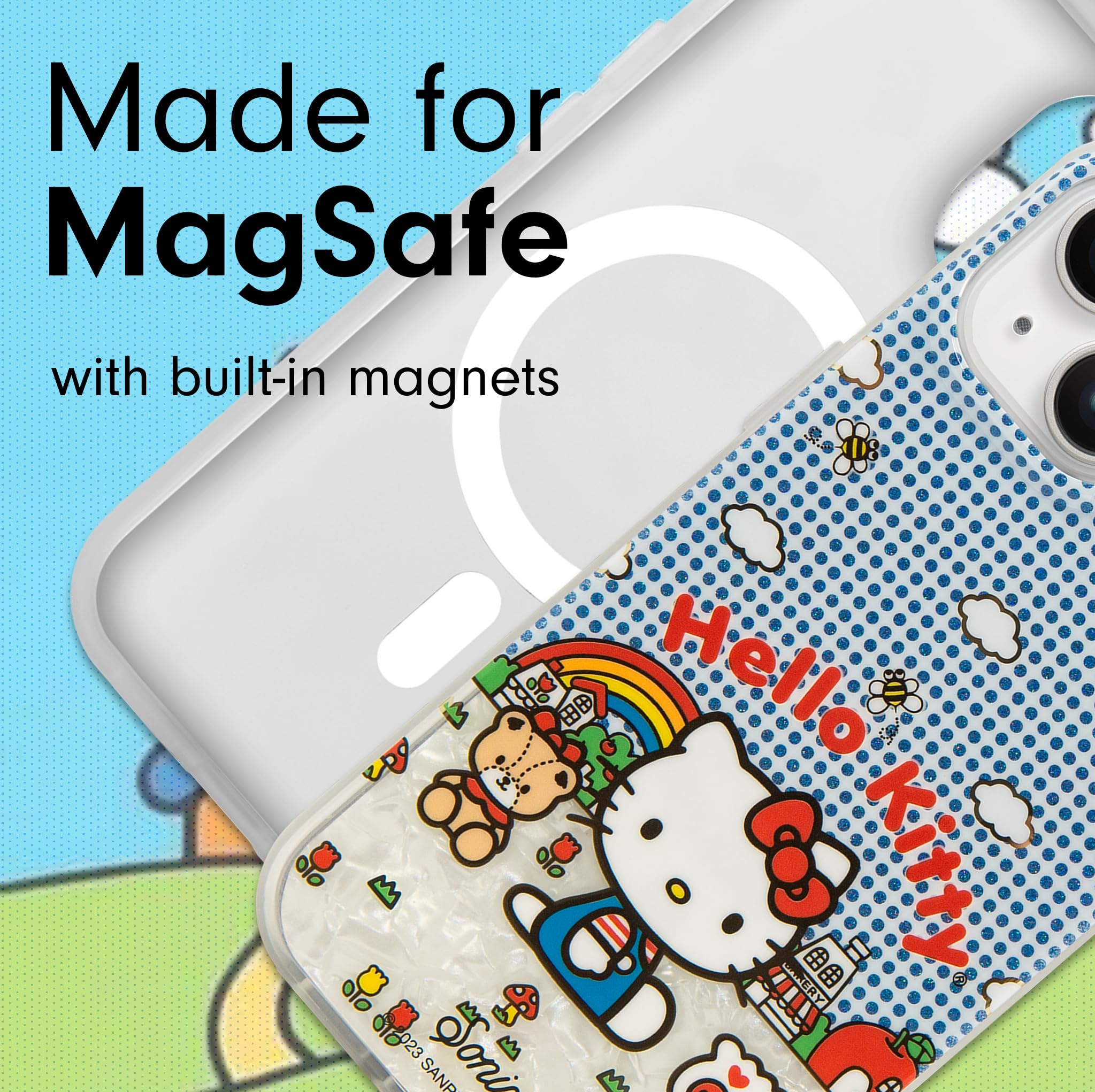 Sonix Case For Iphone 15 Plus, Iphone 14 Plus | Compatible With Magsafe | 10Ft Drop Tested | Good Morning Hello Kitty