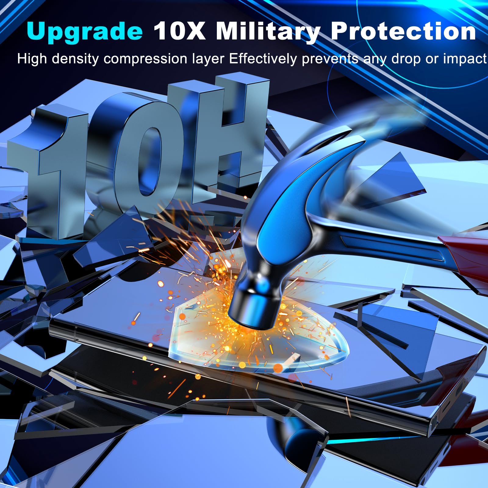 Wyqltd 2 Pack For Samsung Galaxy S24 Ultra Privacy Screen Protector Tempered Glass, Anti Spy, Fingerprint Unlocking, Full Covera