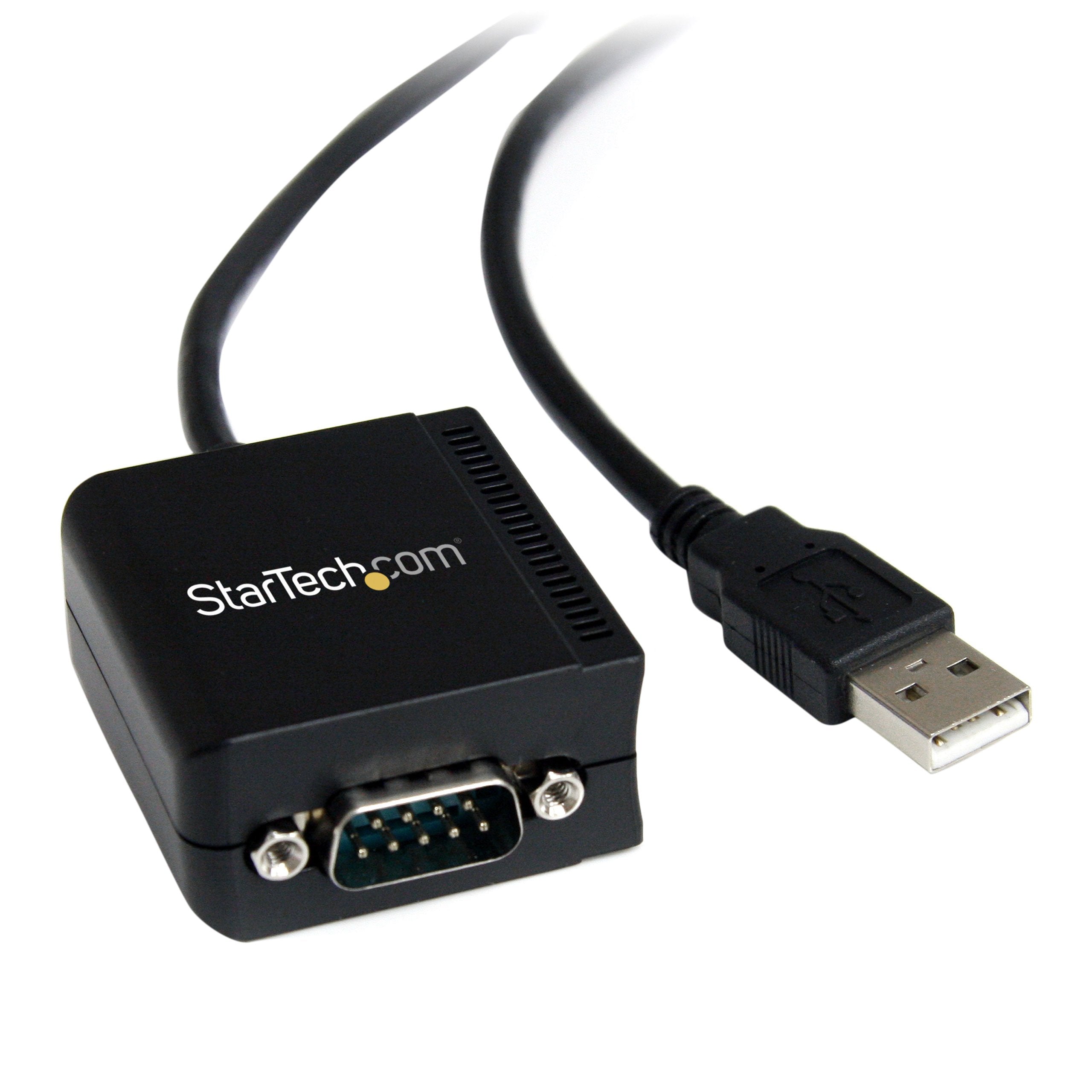 Startech.Com Usb To Serial Adapter   Optical Isolation   Usb Powered   Ftdi Usb To Serial Adapter   Usb To Rs232 Adapter Cable (
