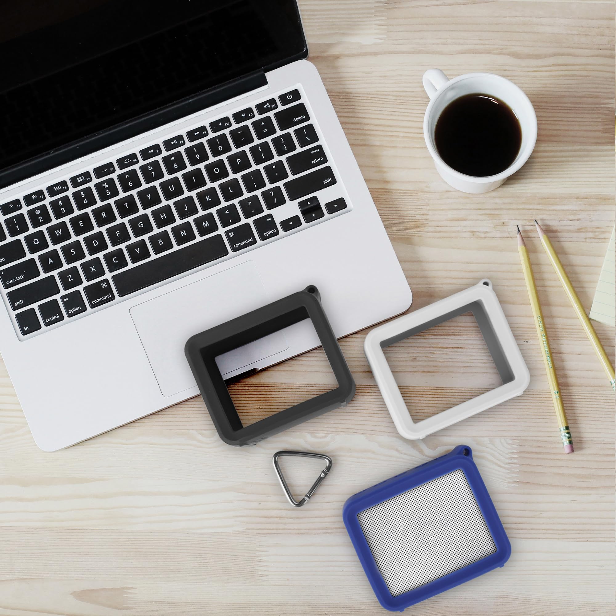 Txesign Travel Protective Silicone Stand Up Carrying Case Compatible With Jbl Go 2 Portable Waterproof Speaker (Blue)