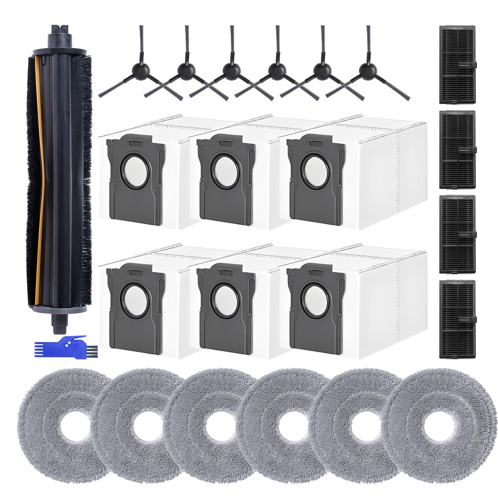 24PCS Replacement for Dreame L10s Ultra Gen 2/L10s Pro Ultra Heat Robot