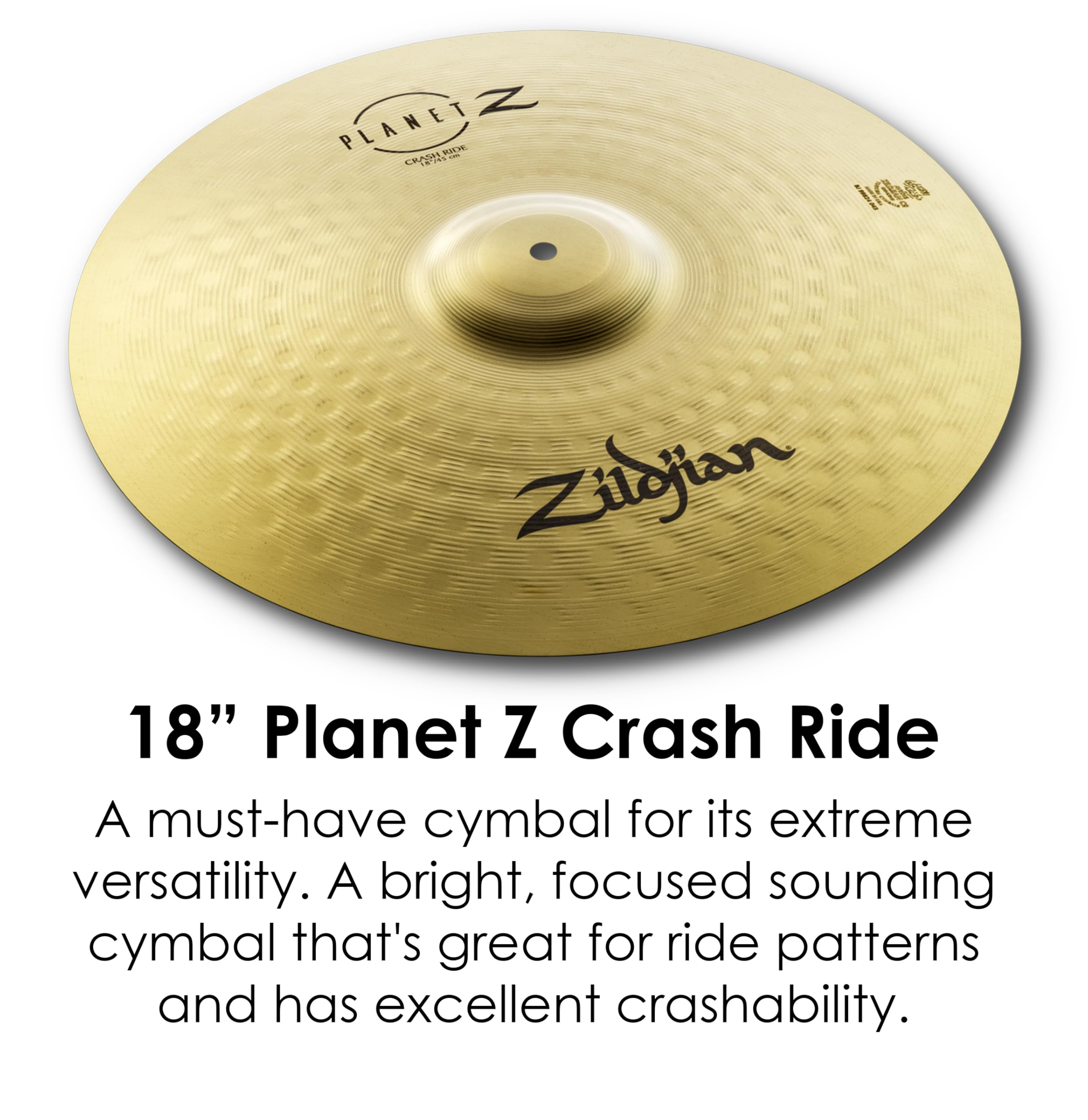 Avedis Zildjian Company Planet Z Pro Cymbal Set - 14/18 Inch