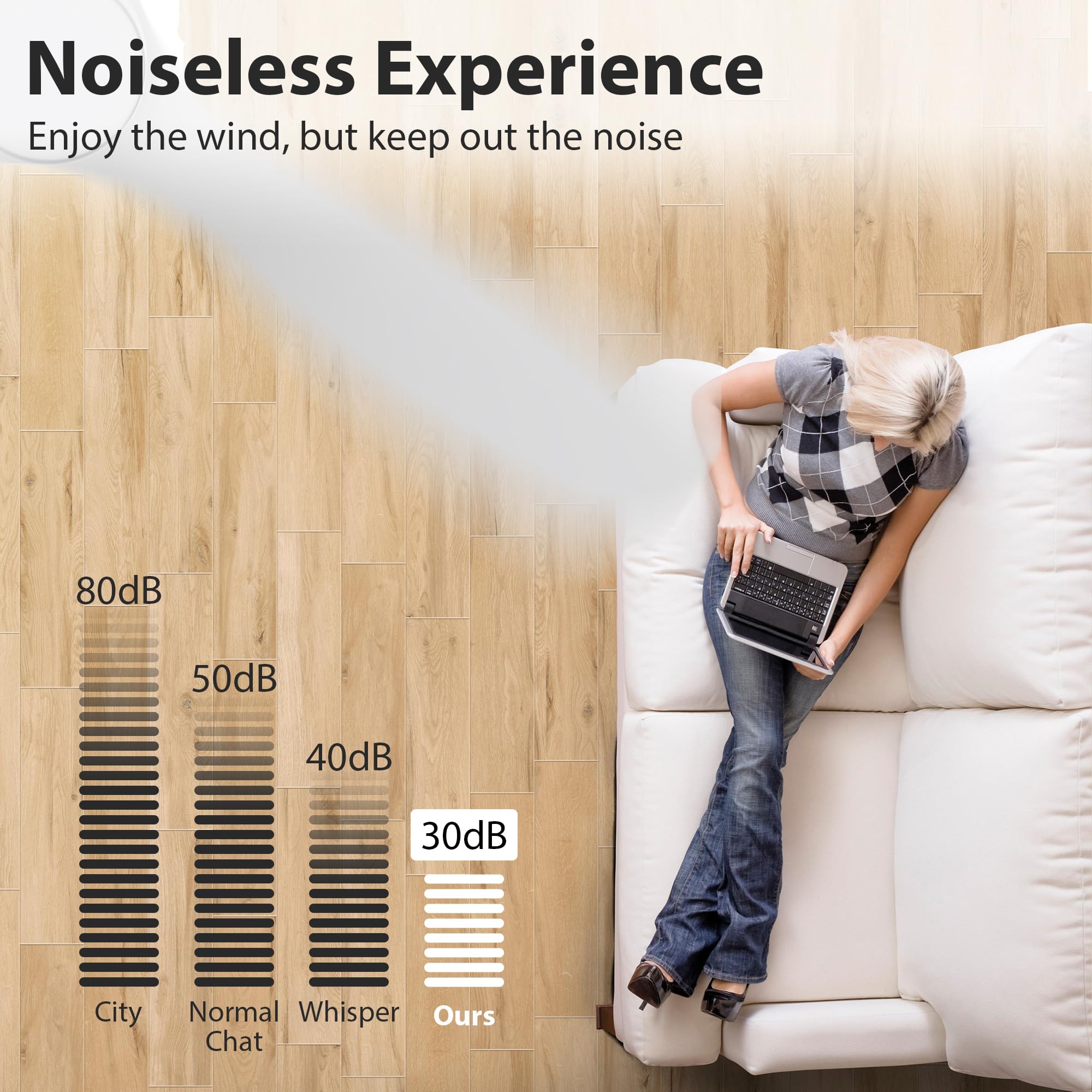 Livory 52    Wood Smart Flush Mount Ceiling Fans With Lights And Remote,Quiet Dc Motor,Outdoor Indoor Ultra Low Profile Ceiling