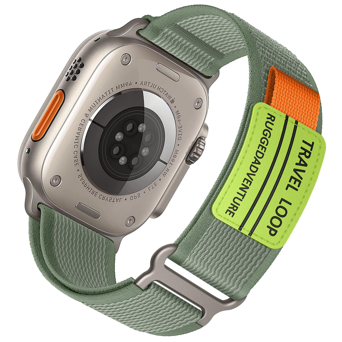 Trail Loop For Apple Watch Ultra Band 49Mm 45Mm 44Mm 42Mm Iwatch Ultra 2 Band Women Men,Rugged Sport Strap Soft Nylon Wristband 