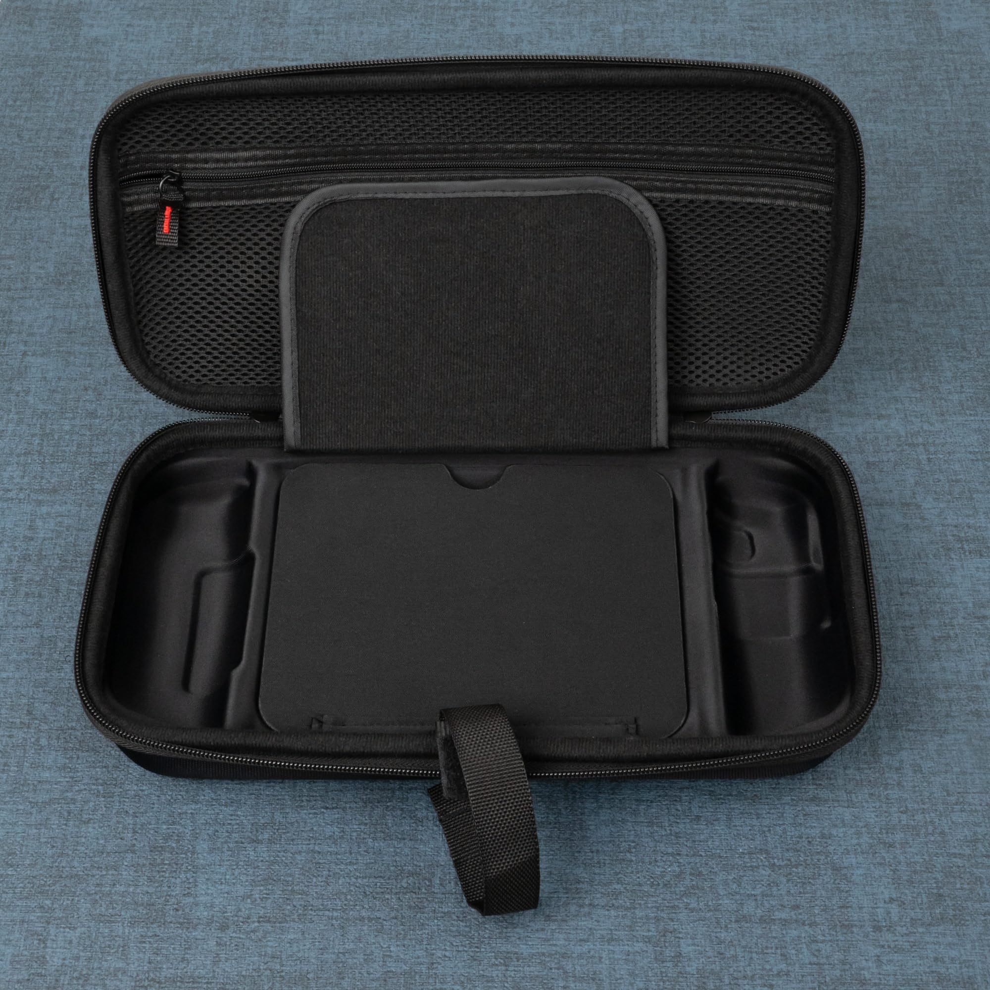 Butterfox Large Carrying Case Bag For Lenovo Legion Go Handheld, Fits Charger, Pocket For Large 65W Battery Pack (Black)