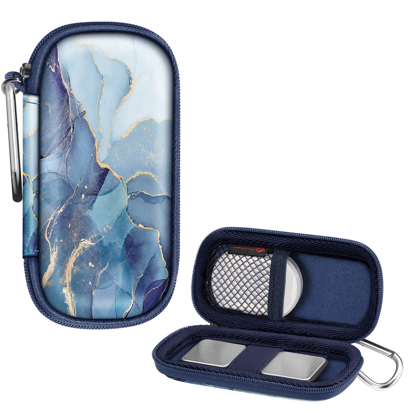 Fintie Carrying Case for Kardia Mobile and Kardia Mobile 6L EKG Device Heart Monitor - Protective Hard EVA Shockproof Storage Po