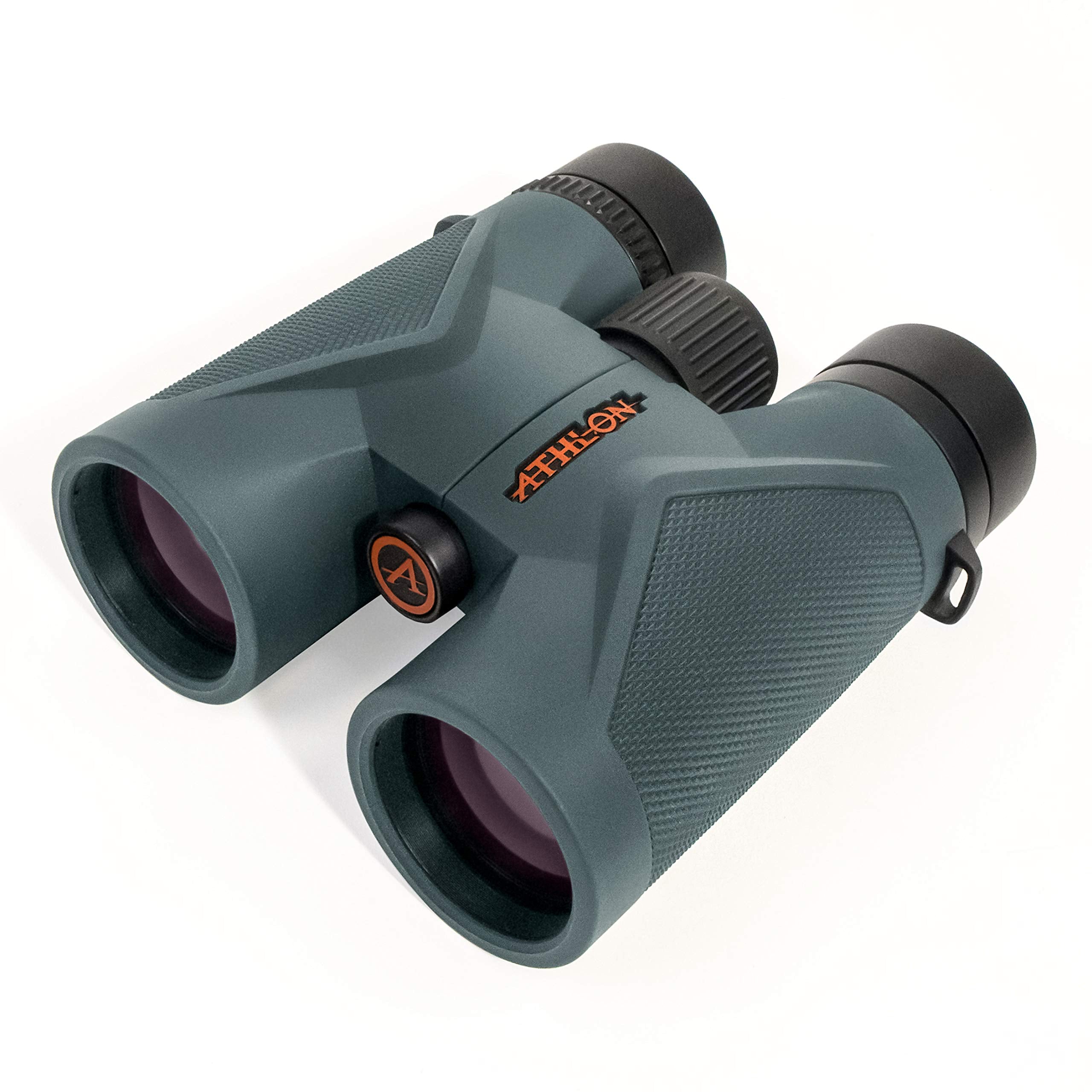 Athlon Optics 8X42 Midas Uhd Gray Binoculars With Ed Glass For Adults And Kids, High Powered Binoculars For Hunting, Birdwatchin