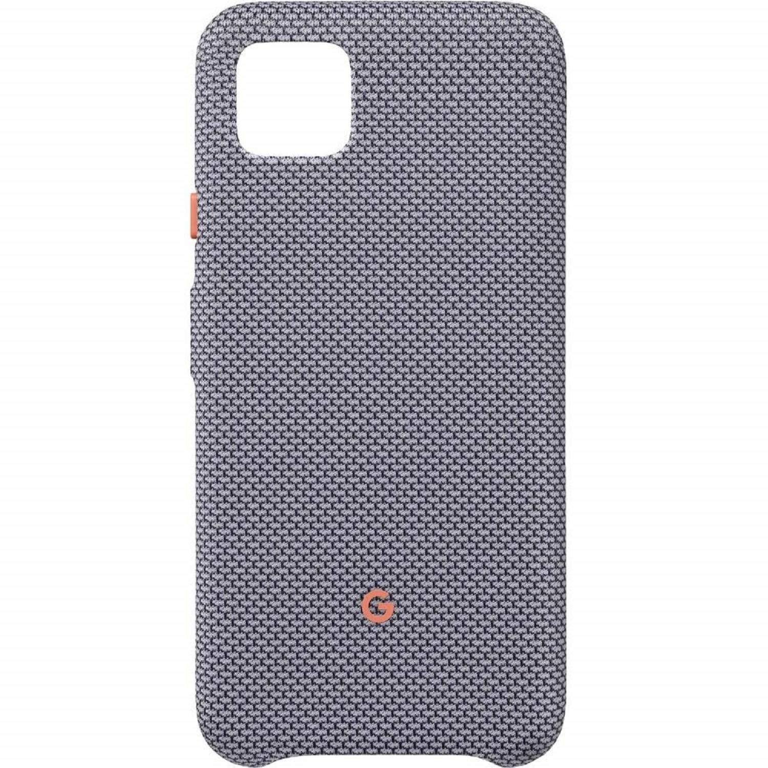 Google Pixel 4 XL Polycarbonate Case, Sorta Smokey Gray, Fabric Embellishment