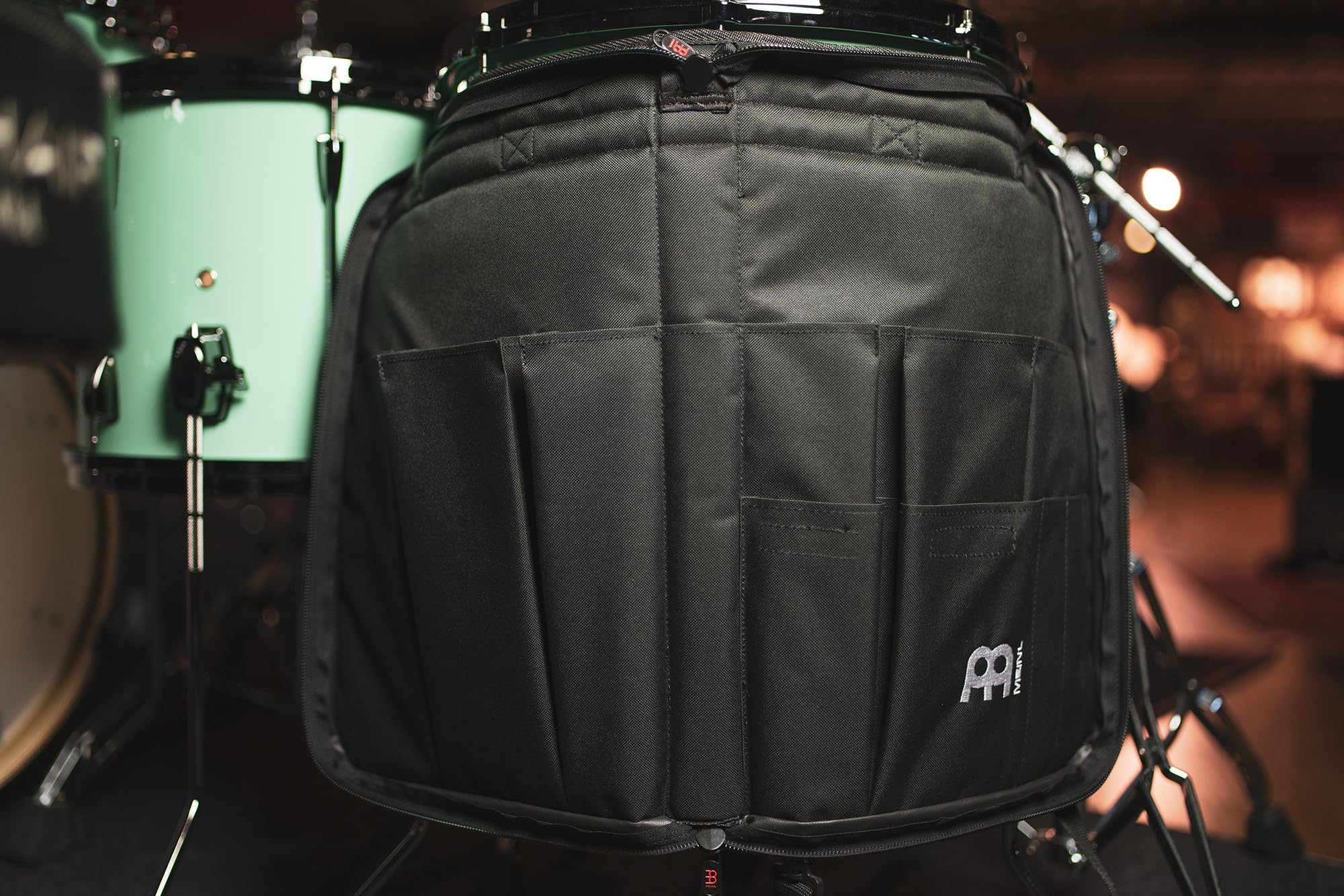 Meinl Cymbals Professional Drumstick Sling Bag With Extra Wide Shape And Body Strap - Includes Floor Tom Hooks - Also Great For