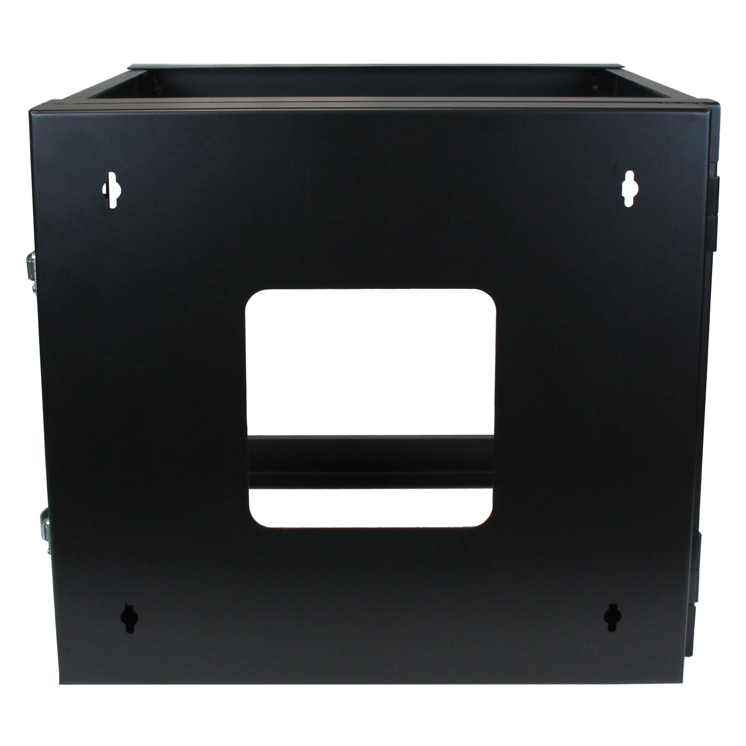 Startech.Com 8U Hinged Open Frame Wall Mount Network Rack   4 Post 22'' Depth Swing Out Computer Equipment Rack   140Lbs Capacit